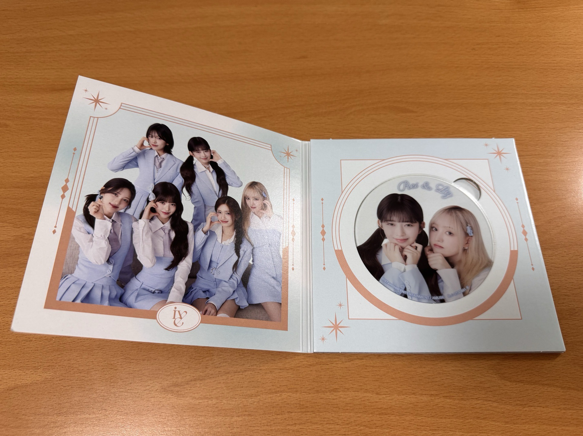 IVE 壓克力杯墊 全新 REI&LIZ