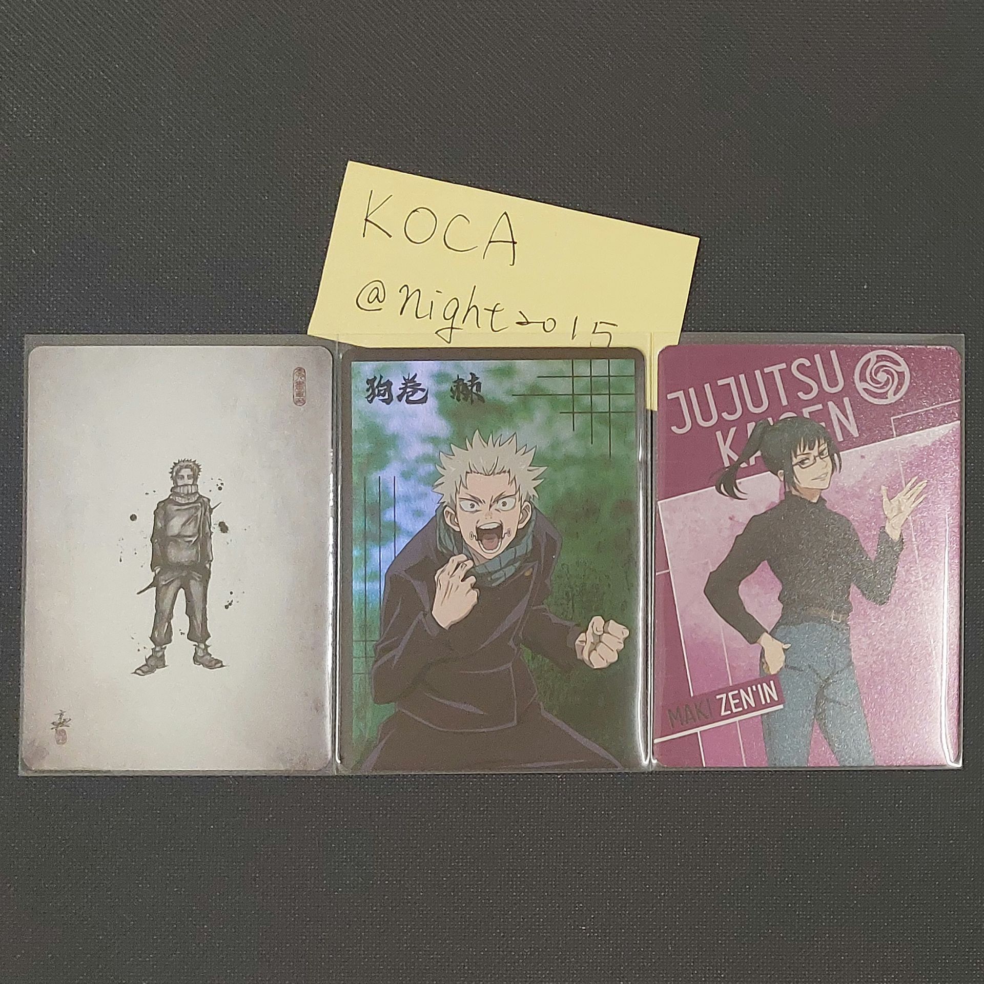 現貨 盲抽小卡 狗卷棘 禪院真希 咒術迴戰展0 快閃店 台灣隨機抽卡機