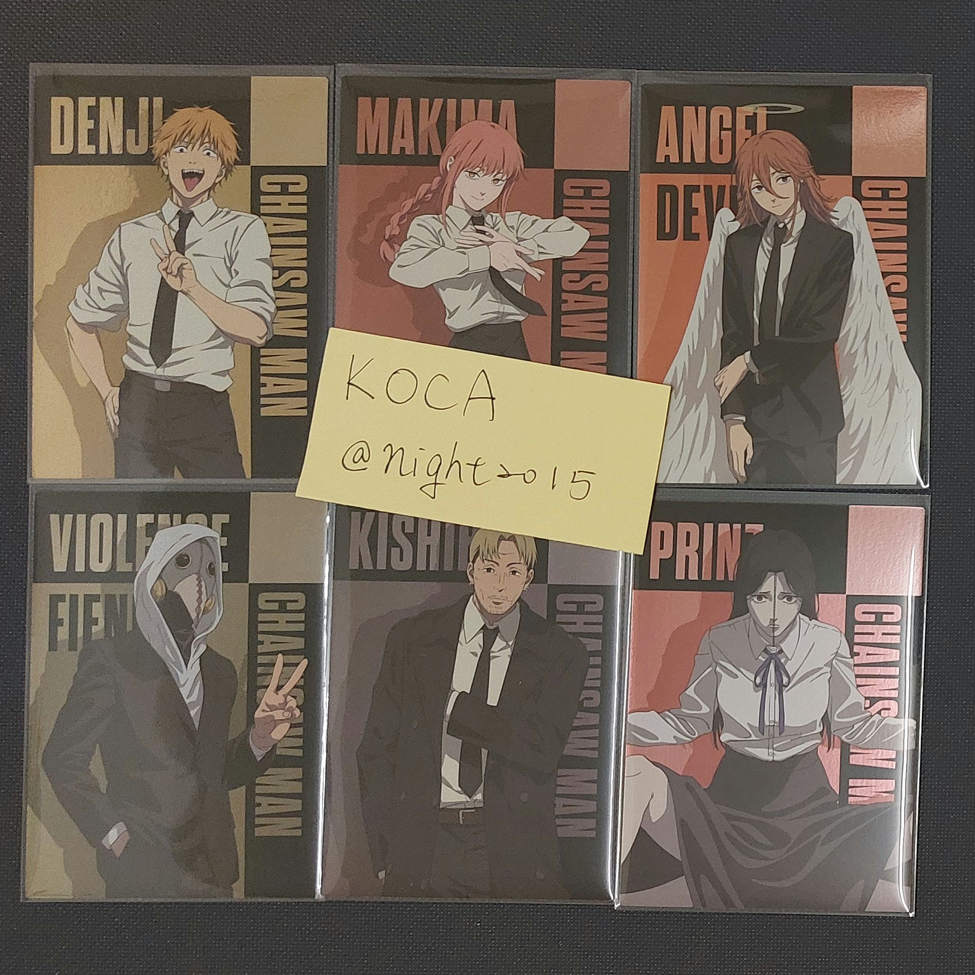 現貨合售 盲抽小卡 淀治 真紀真 岸邊 天使惡魔 暴力魔人 普琳西 鏈鋸人