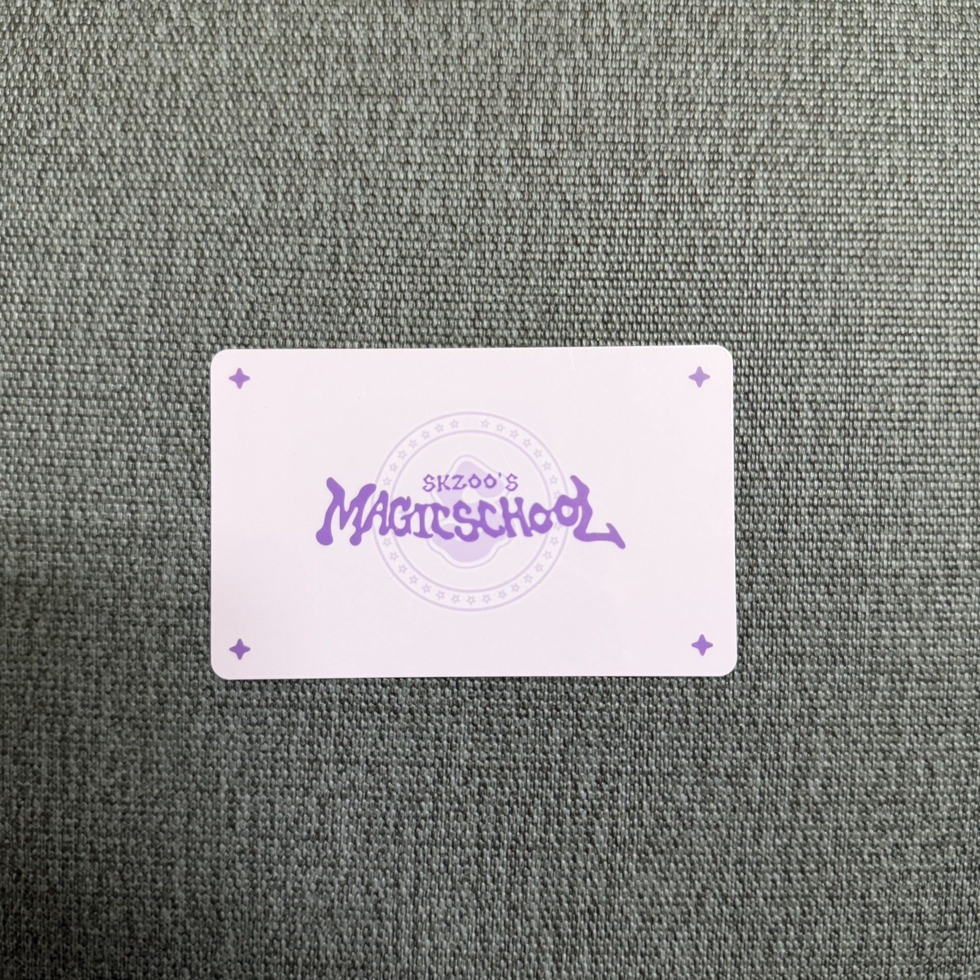 SKZ LeeKnow 4th FM 釜山快閃店ID卡