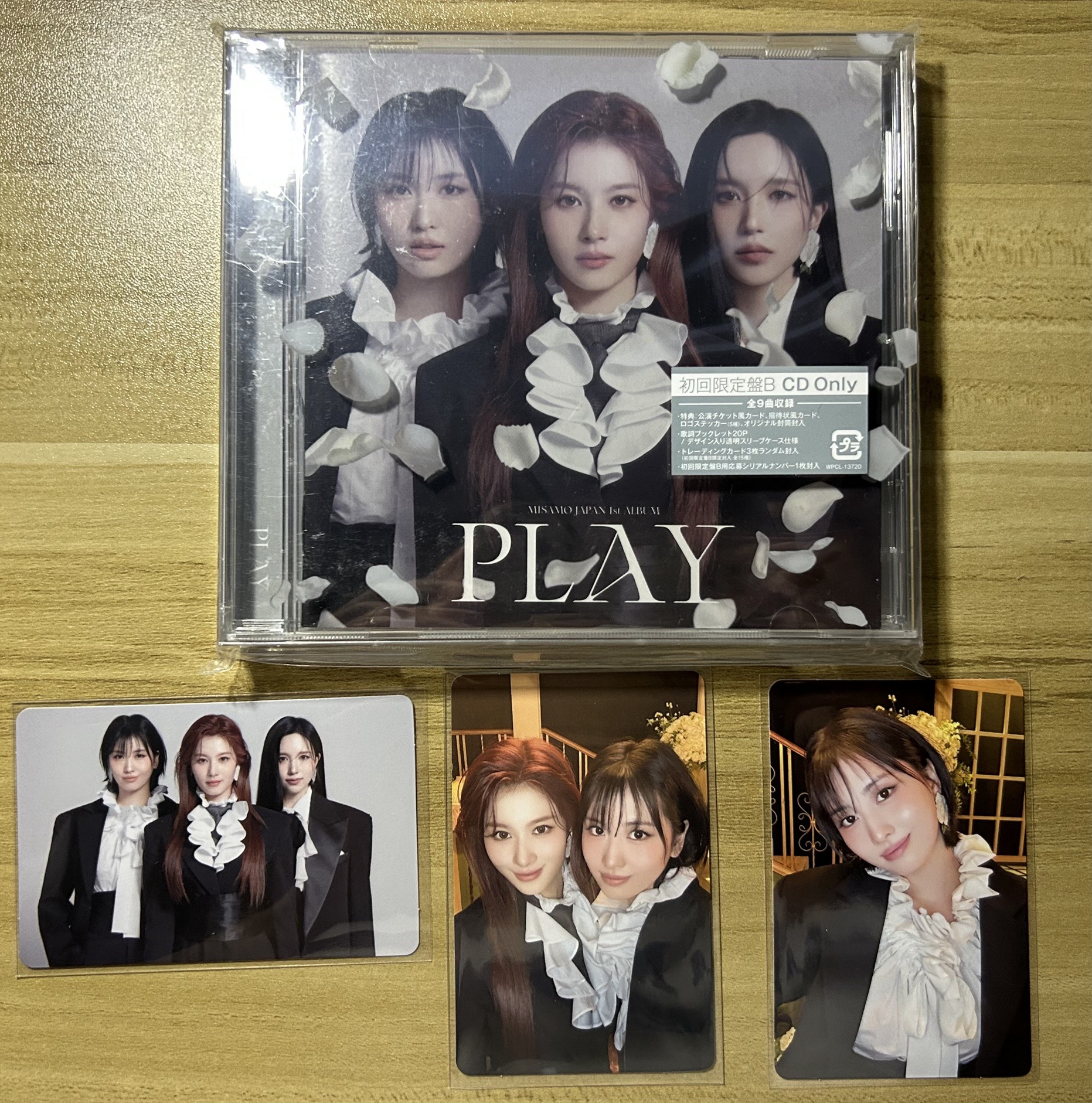 MISAMO PLAY 初回B 已拆全專