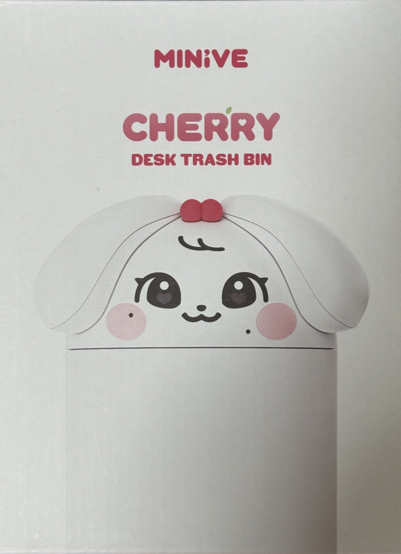 MINIVE SCHOOL 垃圾桶 Cherry 員