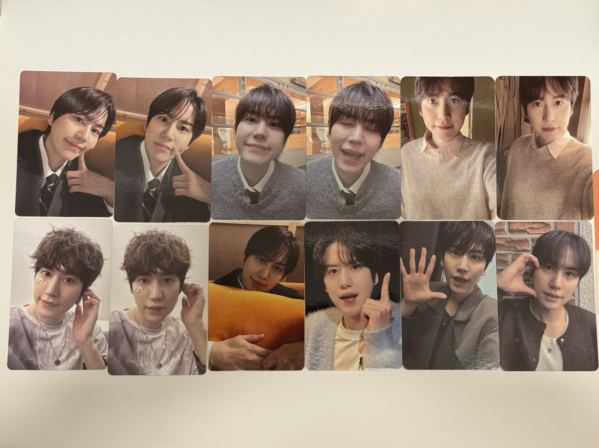 ［合售］ SUPER JUNIOR 圭賢歷年專輯小卡+特典小卡