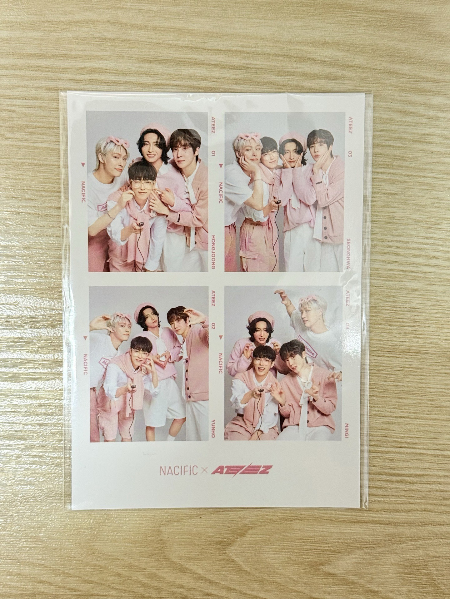 NACIFIC 人生四格 星中潤琦 粉粉ㄉ可愛