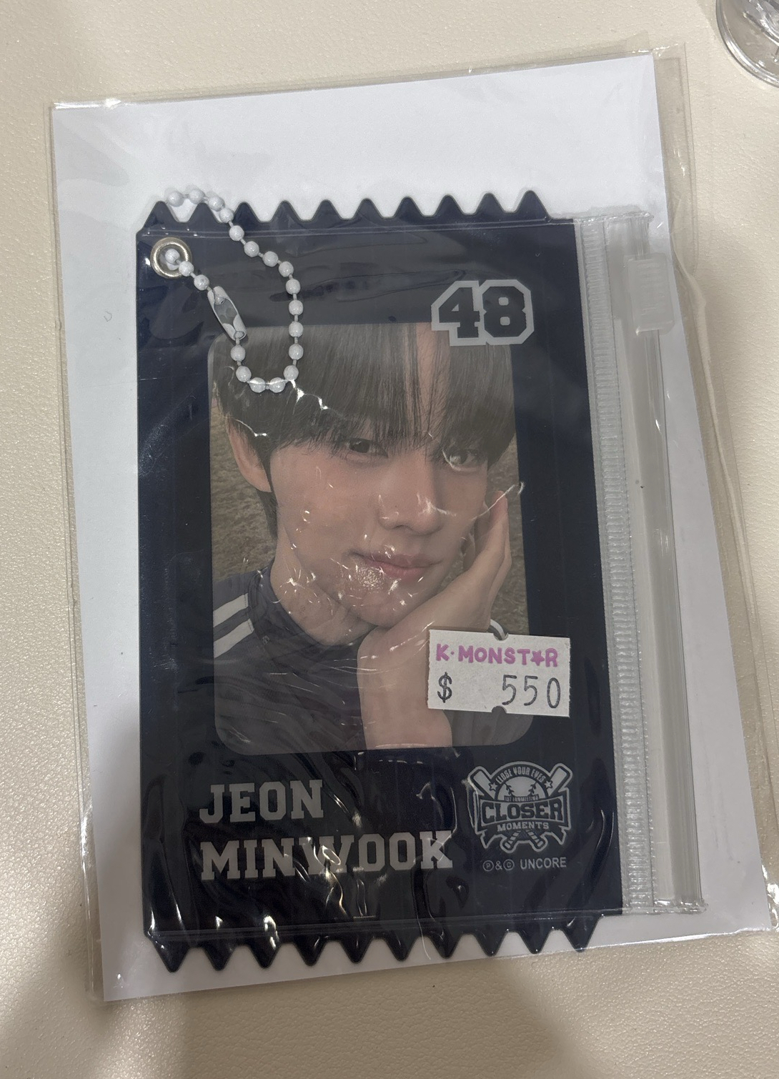 JEON MINWOOK周邊卡片夾