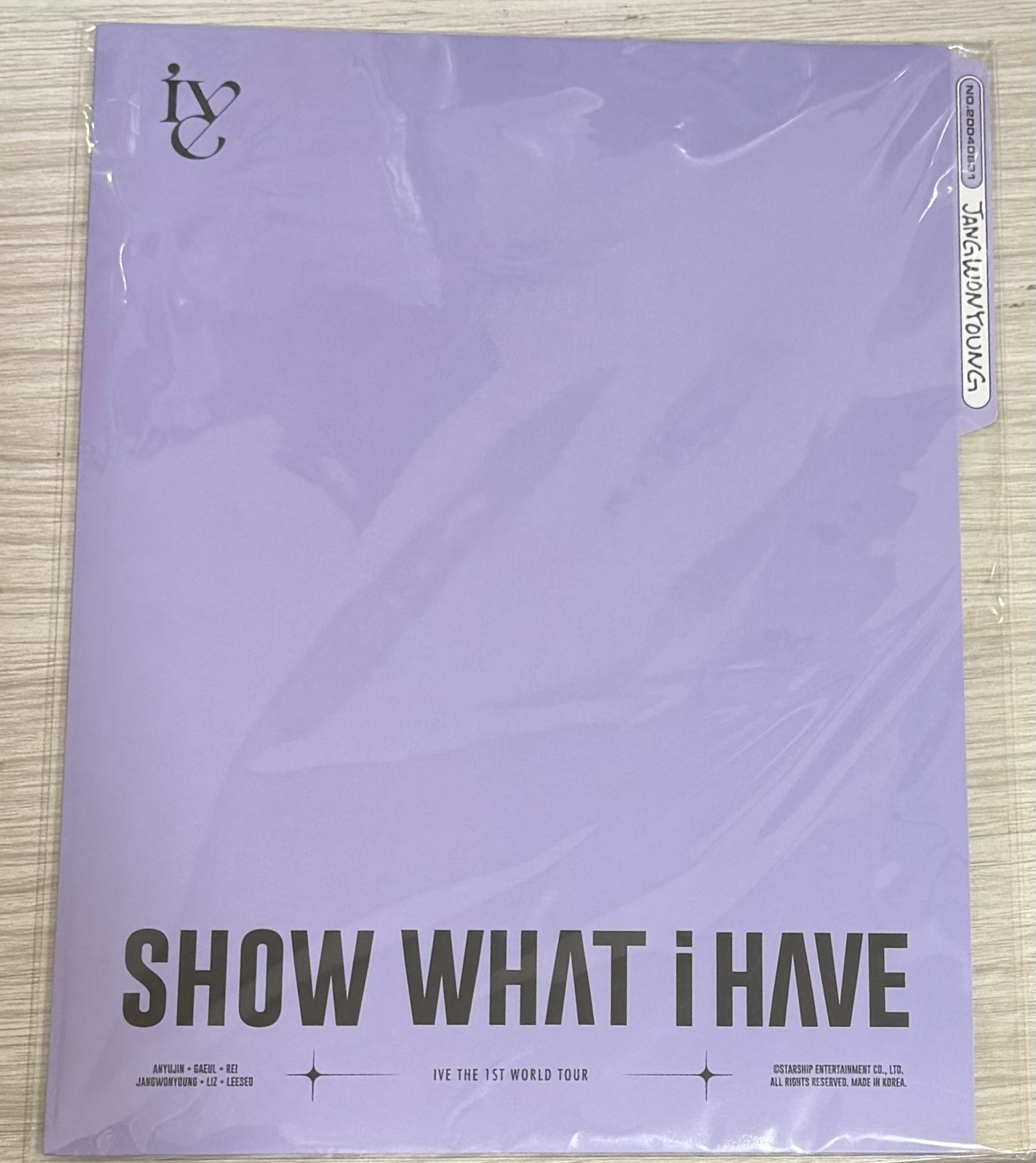 SHOW WHAT I HAVE 員瑛證件照 貼紙 照片組