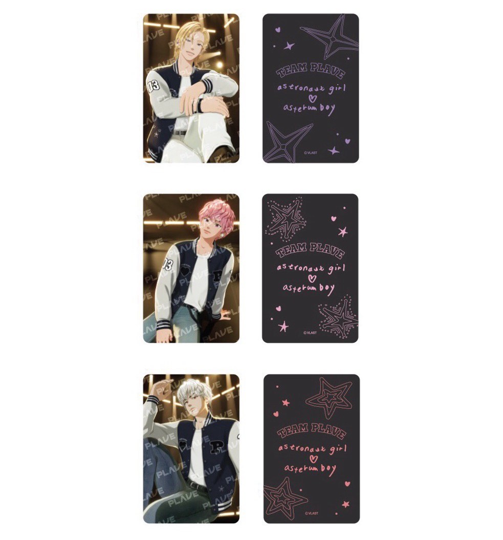 PLAVE 安可場週 棒球外套 卡