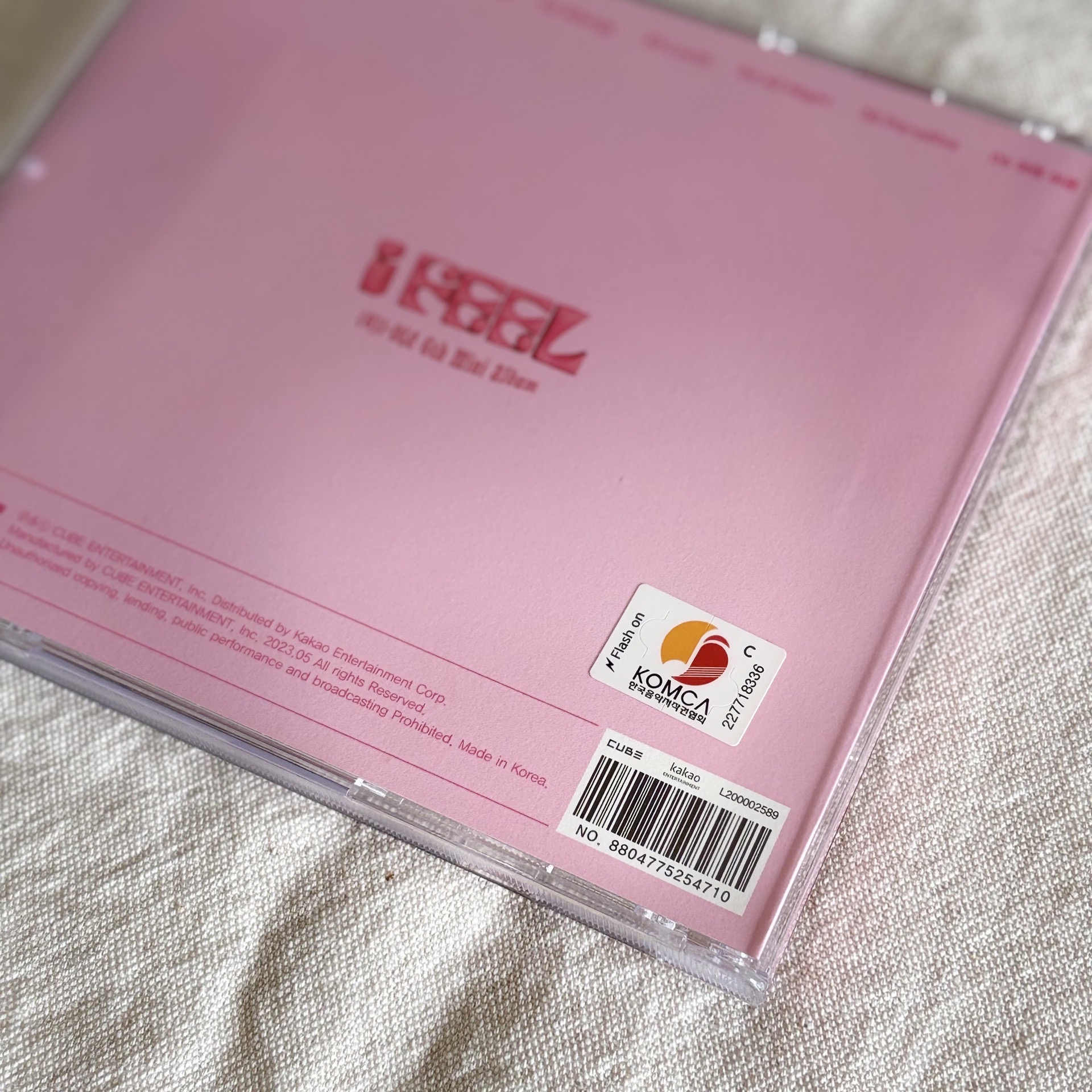 i-dle 薇娟單封 空專 + k4簽售卡