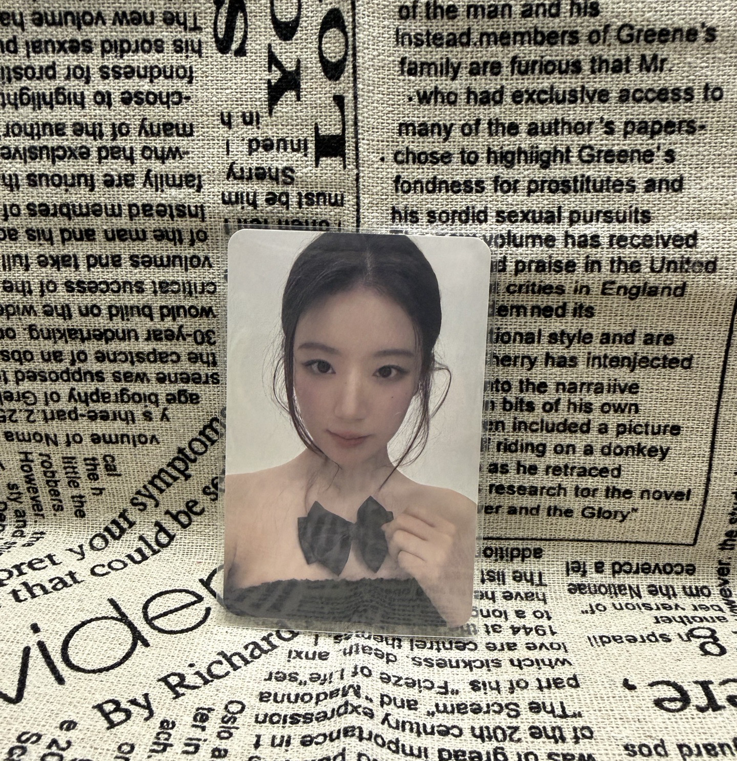 i-dle 舒華 世巡場週隨機卡 蝴蝶結刷