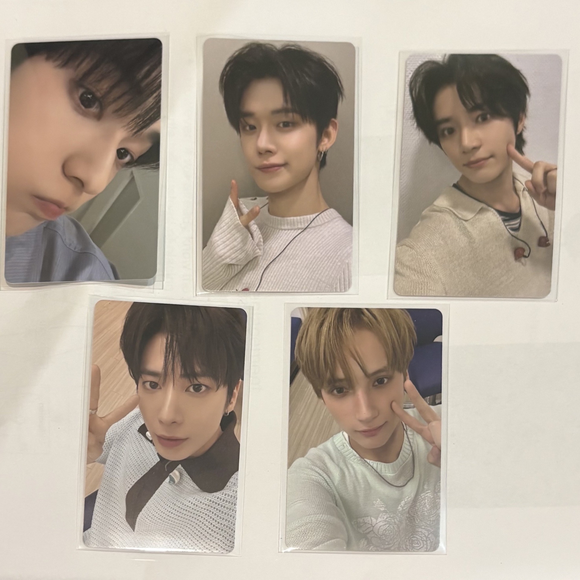 TXT 環球 小卡 特典 正規四