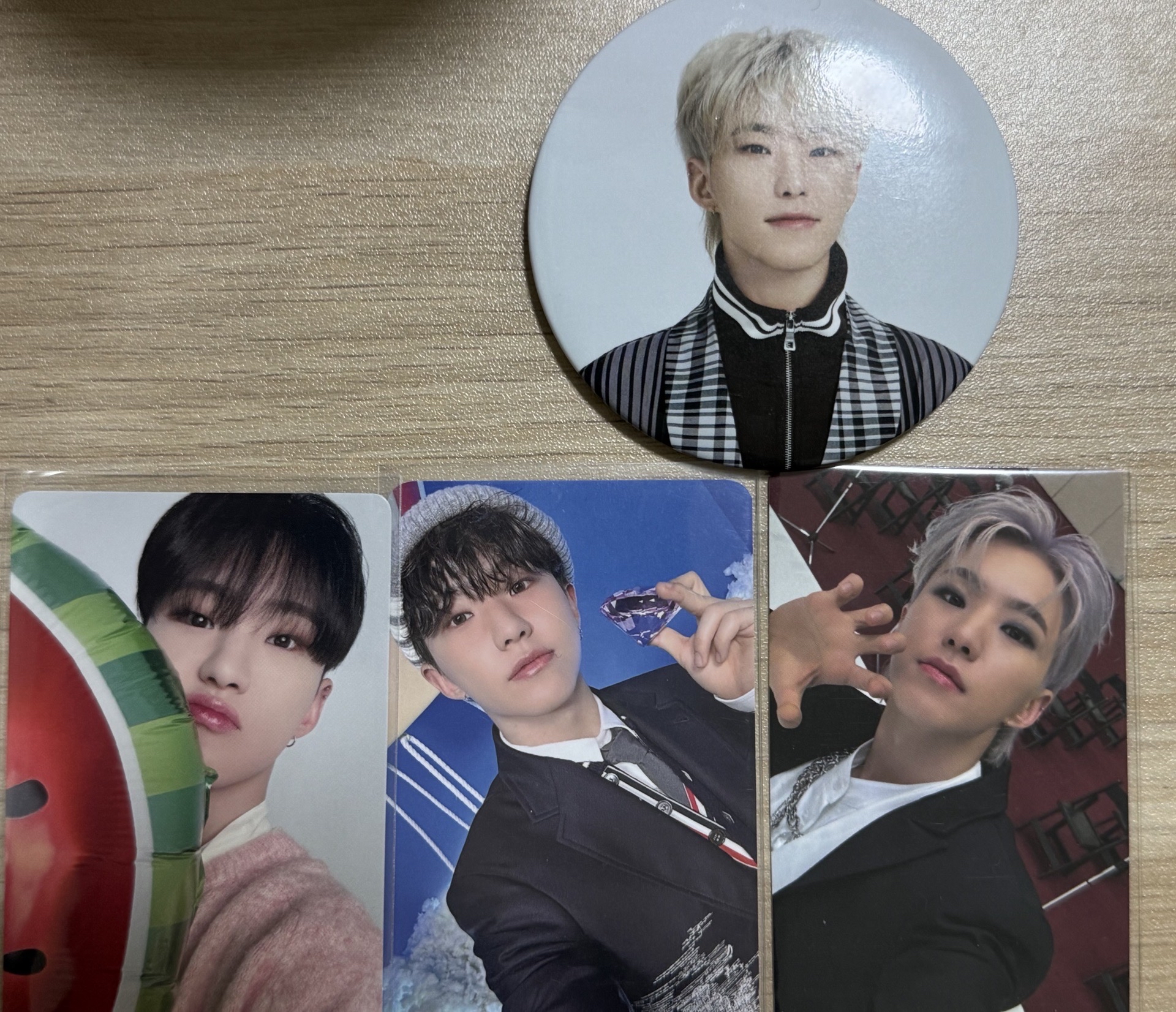 SEVENTEEN Hoshi權順榮西瓜榮 打歌卡