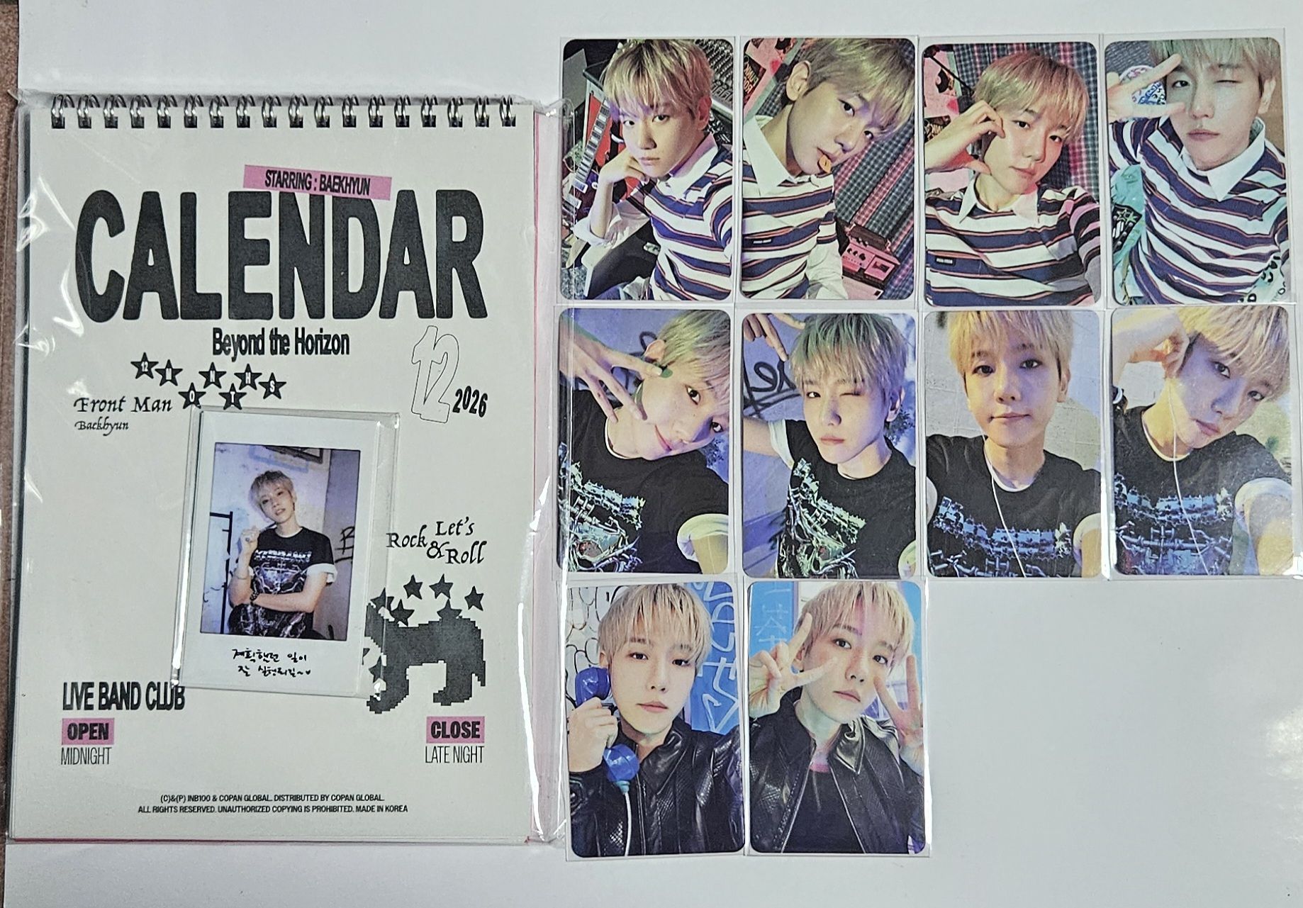 2026伯賢年曆拆售