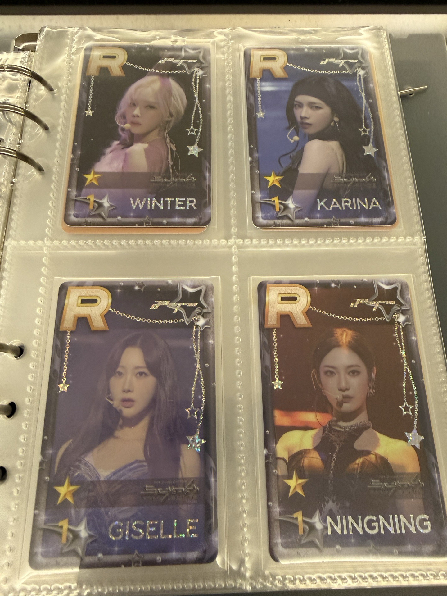 aespa二巡安可場演唱會遊戲卡