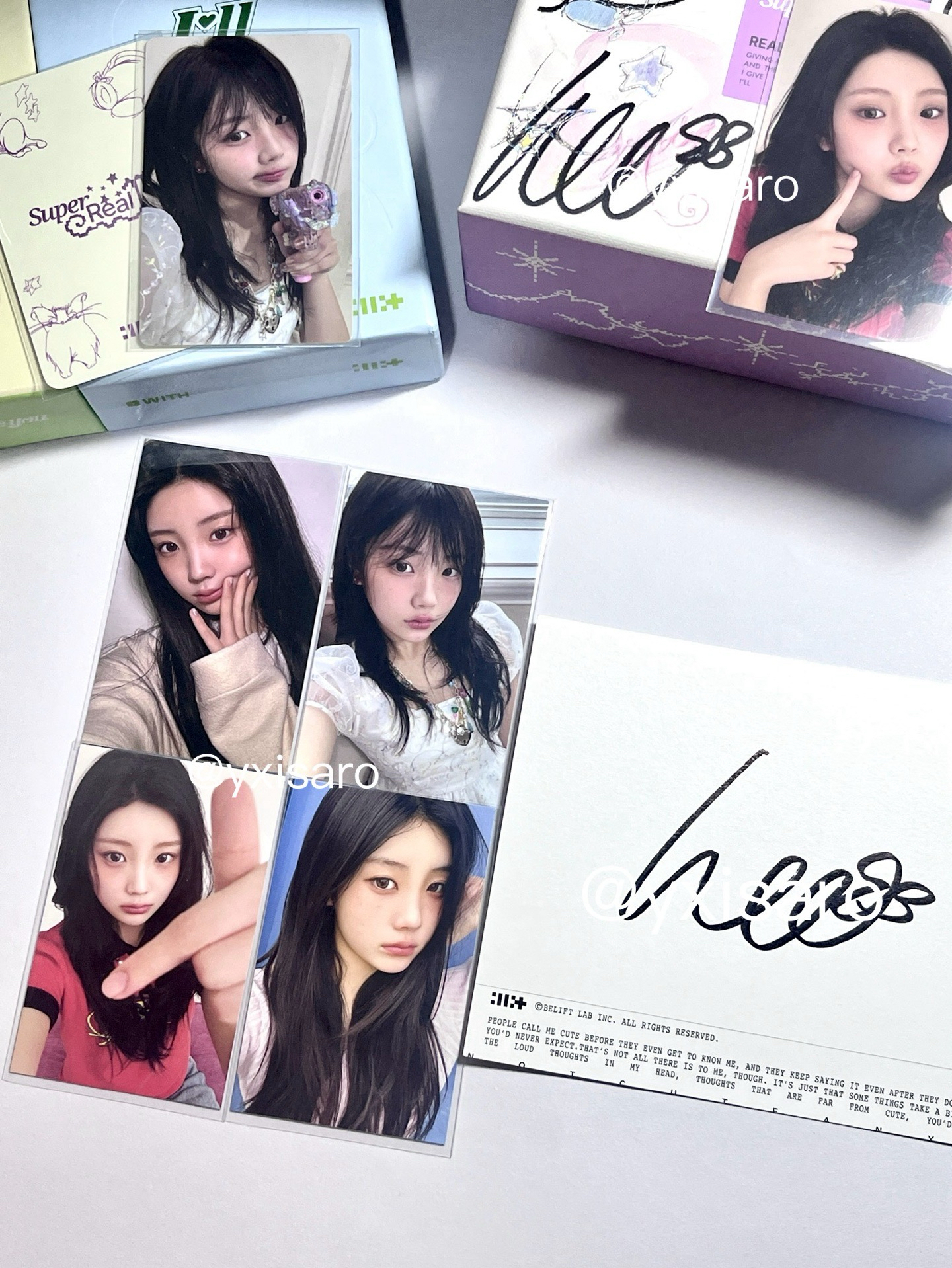 沅禧 迷三Bomb打歌卡