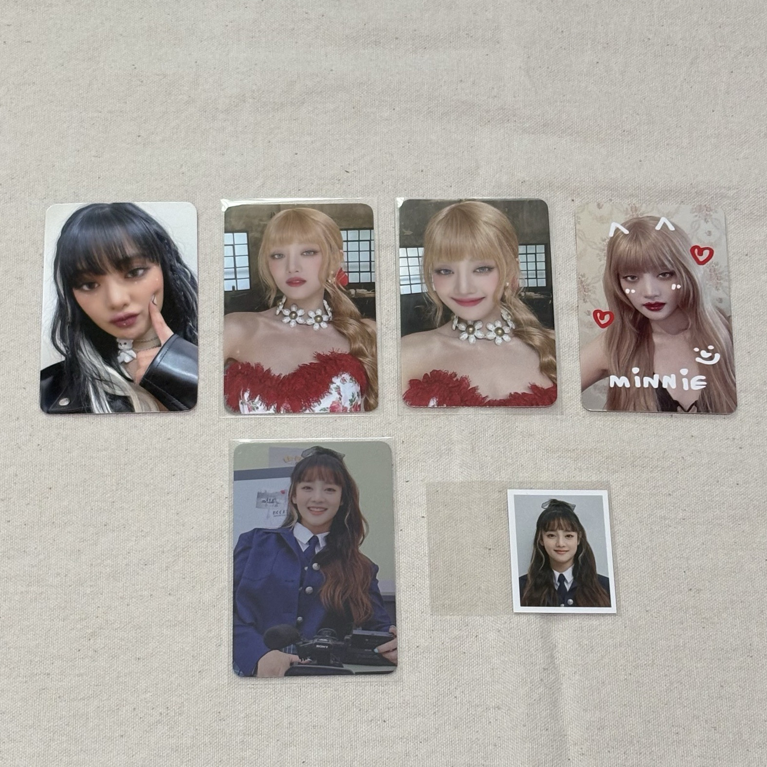 i-dle Minnie 簽售卡/ 特典卡/ 會員禮卡