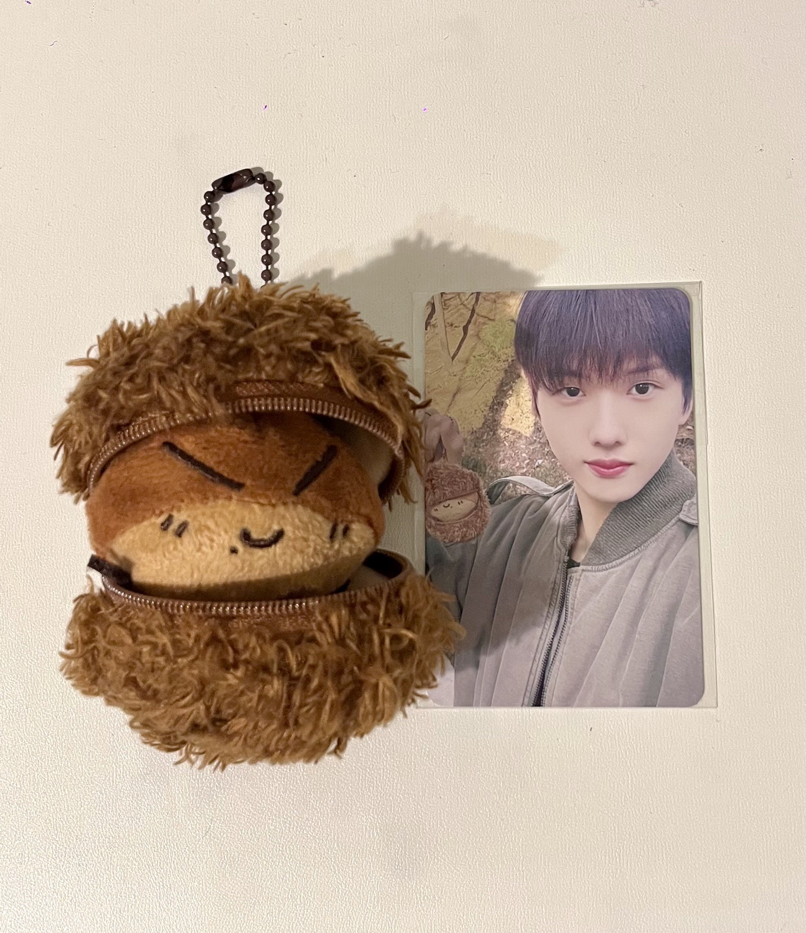 NCT 朴志晟 栗子人鑰匙圈吊飾