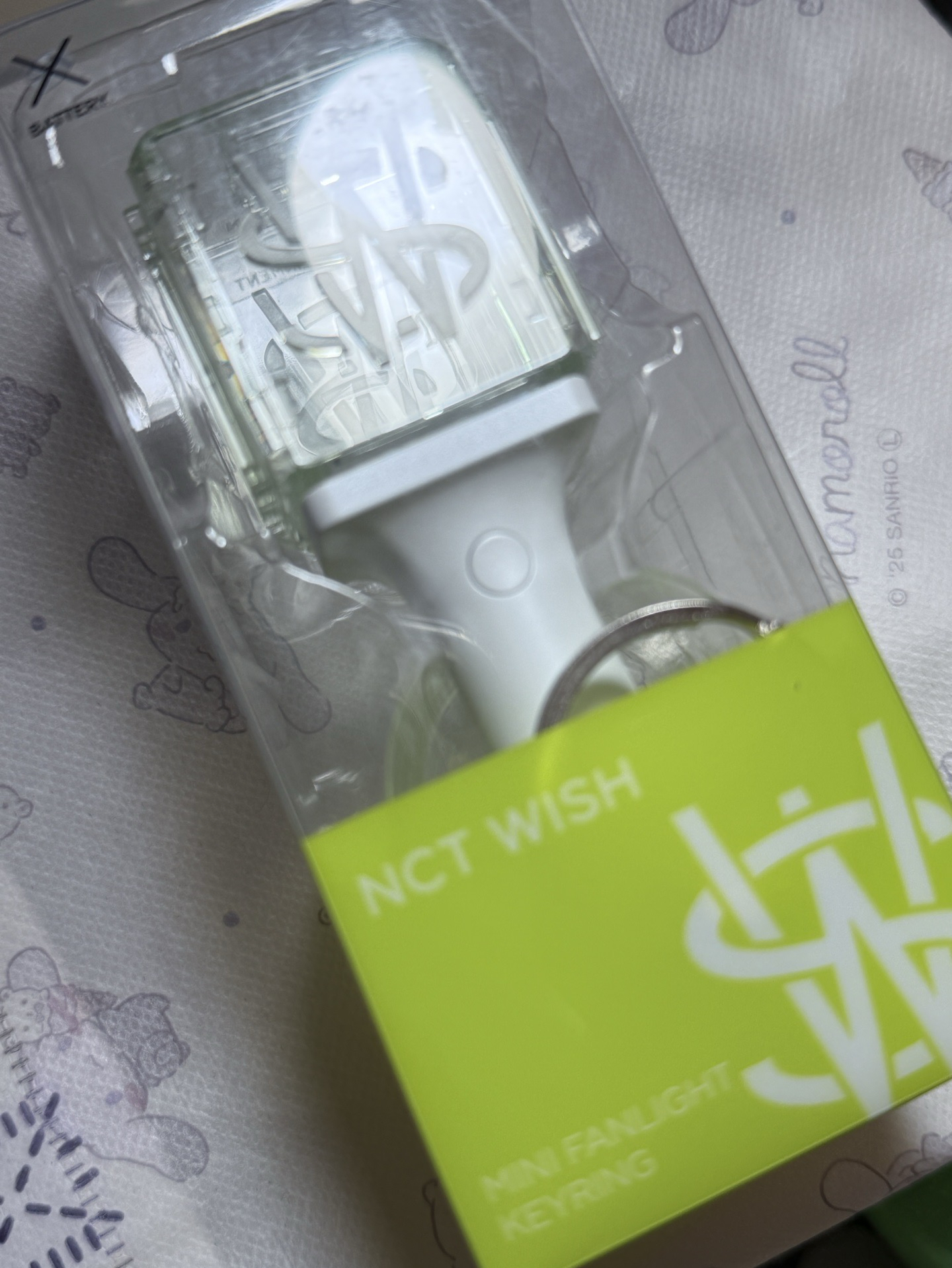 NCT wish迷你手燈 