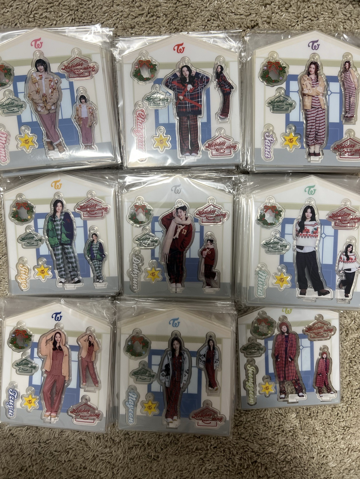 🇯🇵冬日快閃 壓克力鑰匙圈立牌