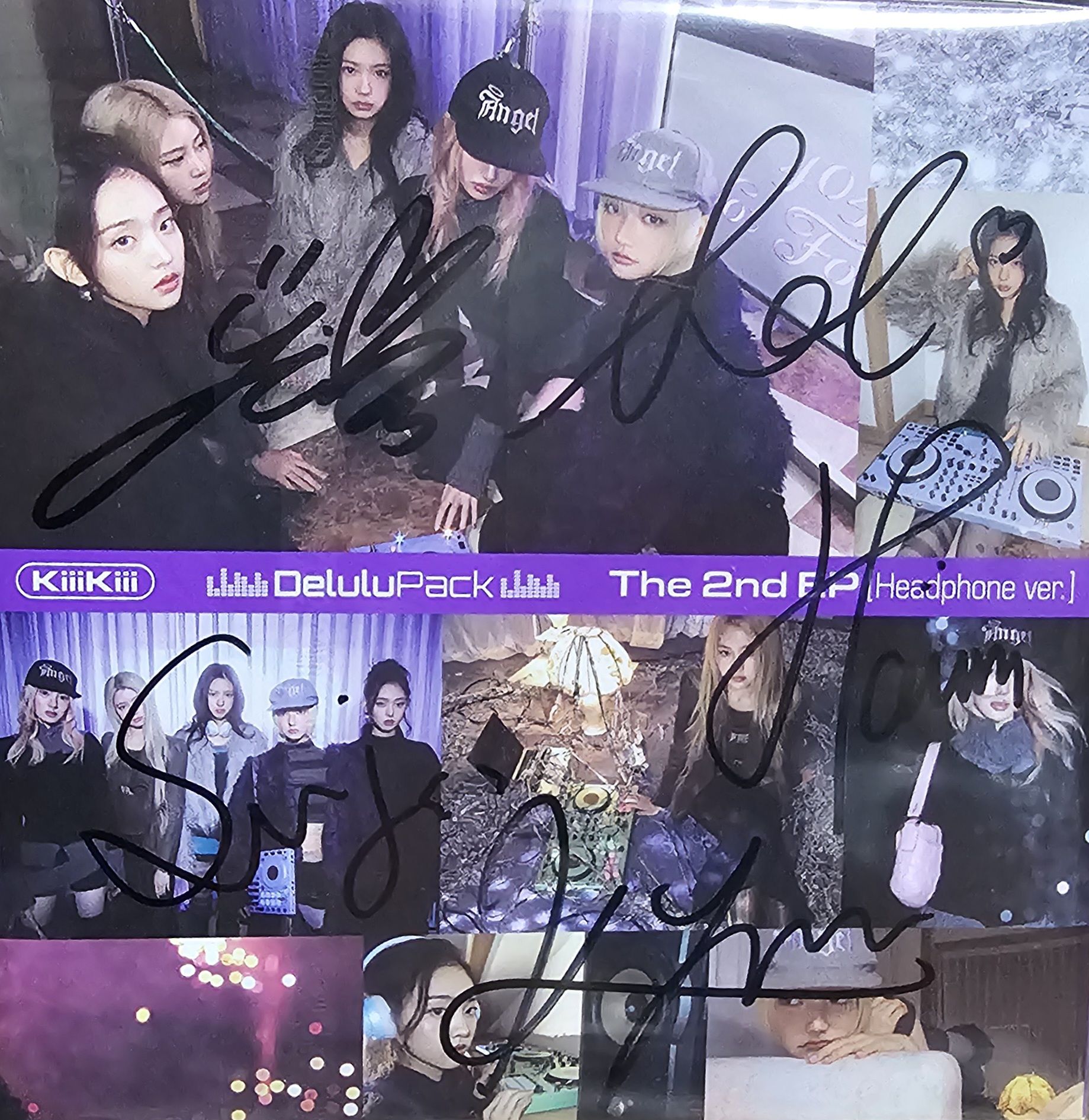 【MusicKorea 簽專】KiiiKiii  簽名專輯 Delulu Pack Headphone Ver.