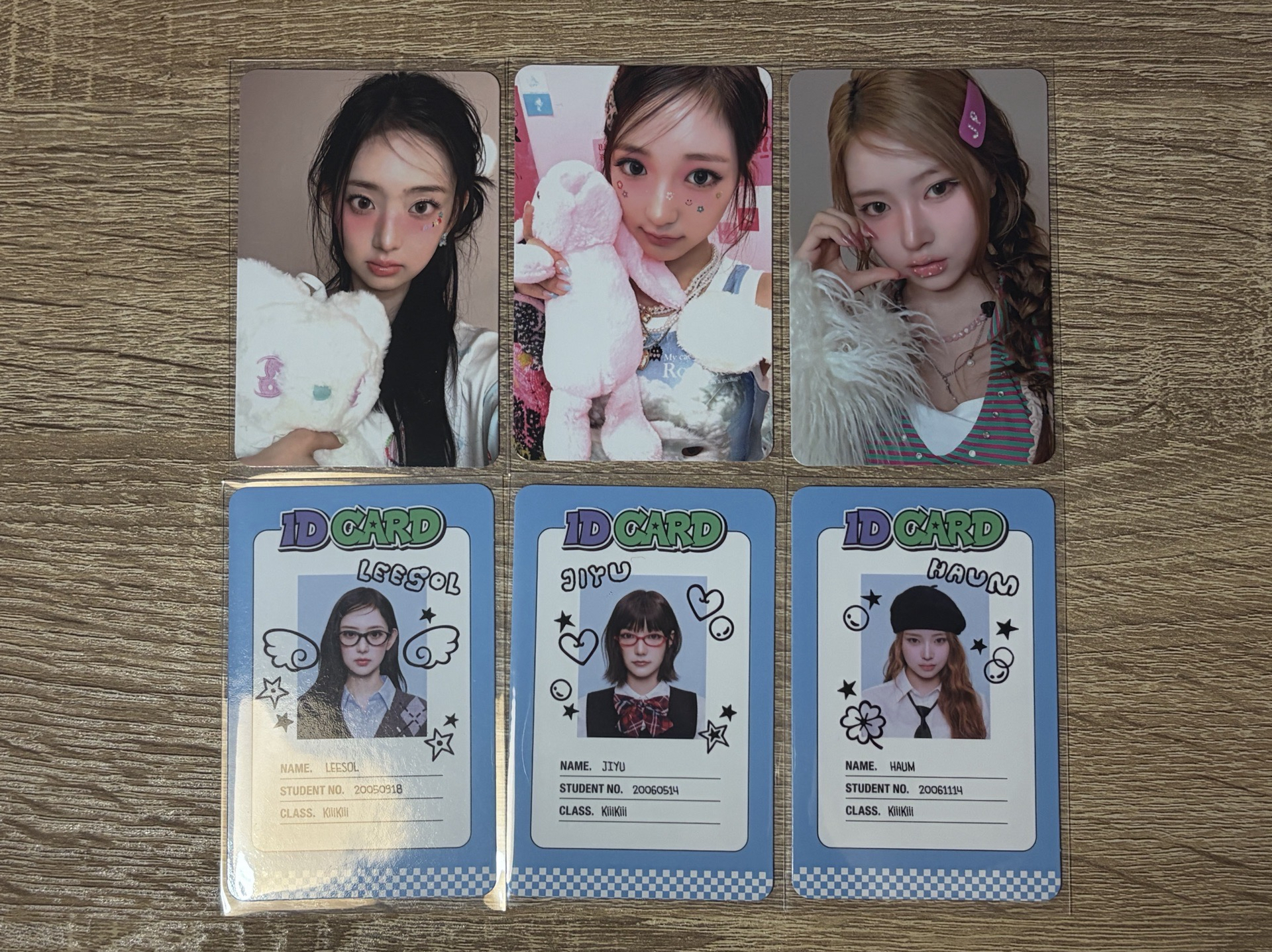 KiiiKiii 2026年曆個人set