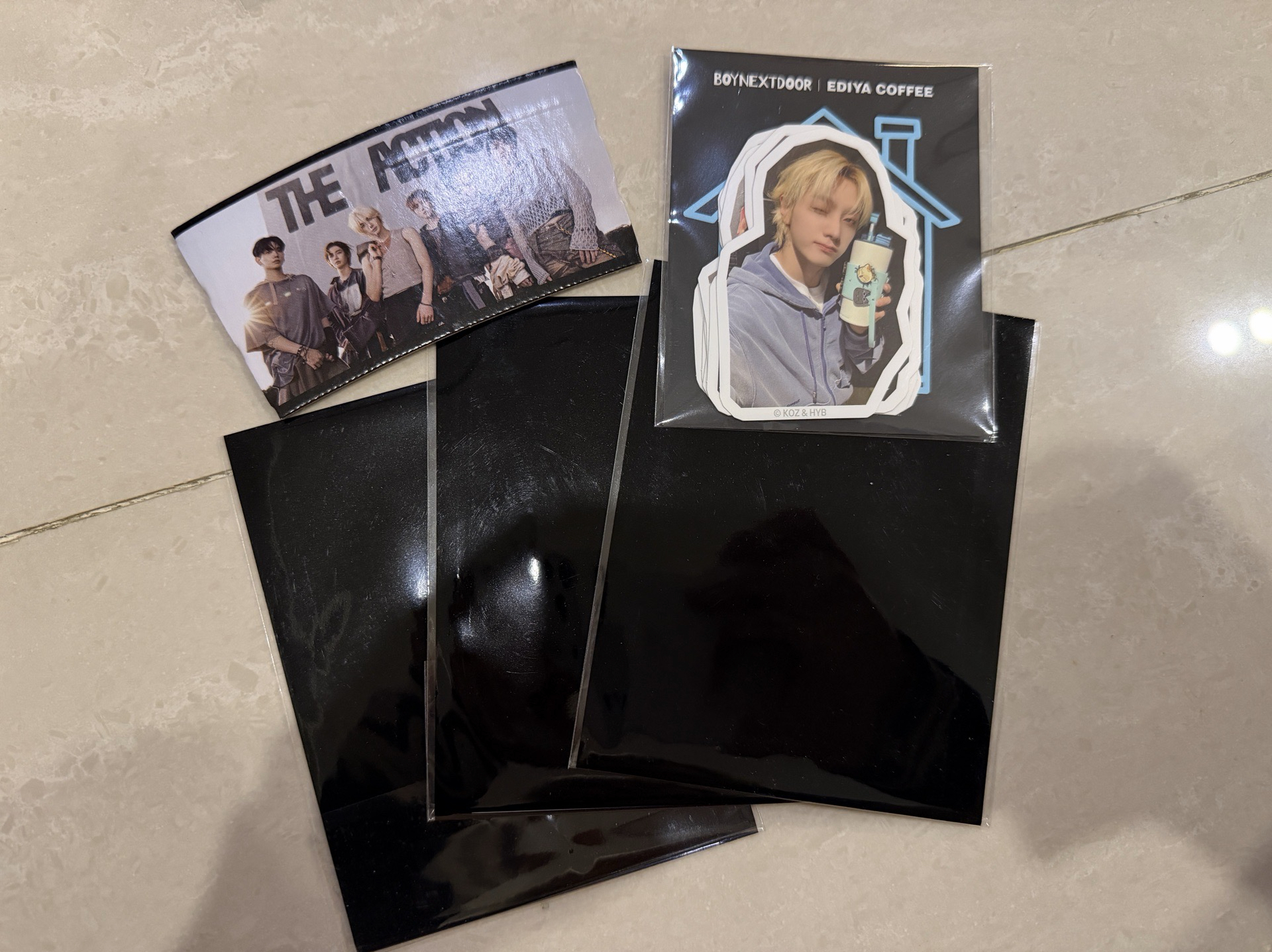 BOYNEXTDOOR EDIYA 聯名