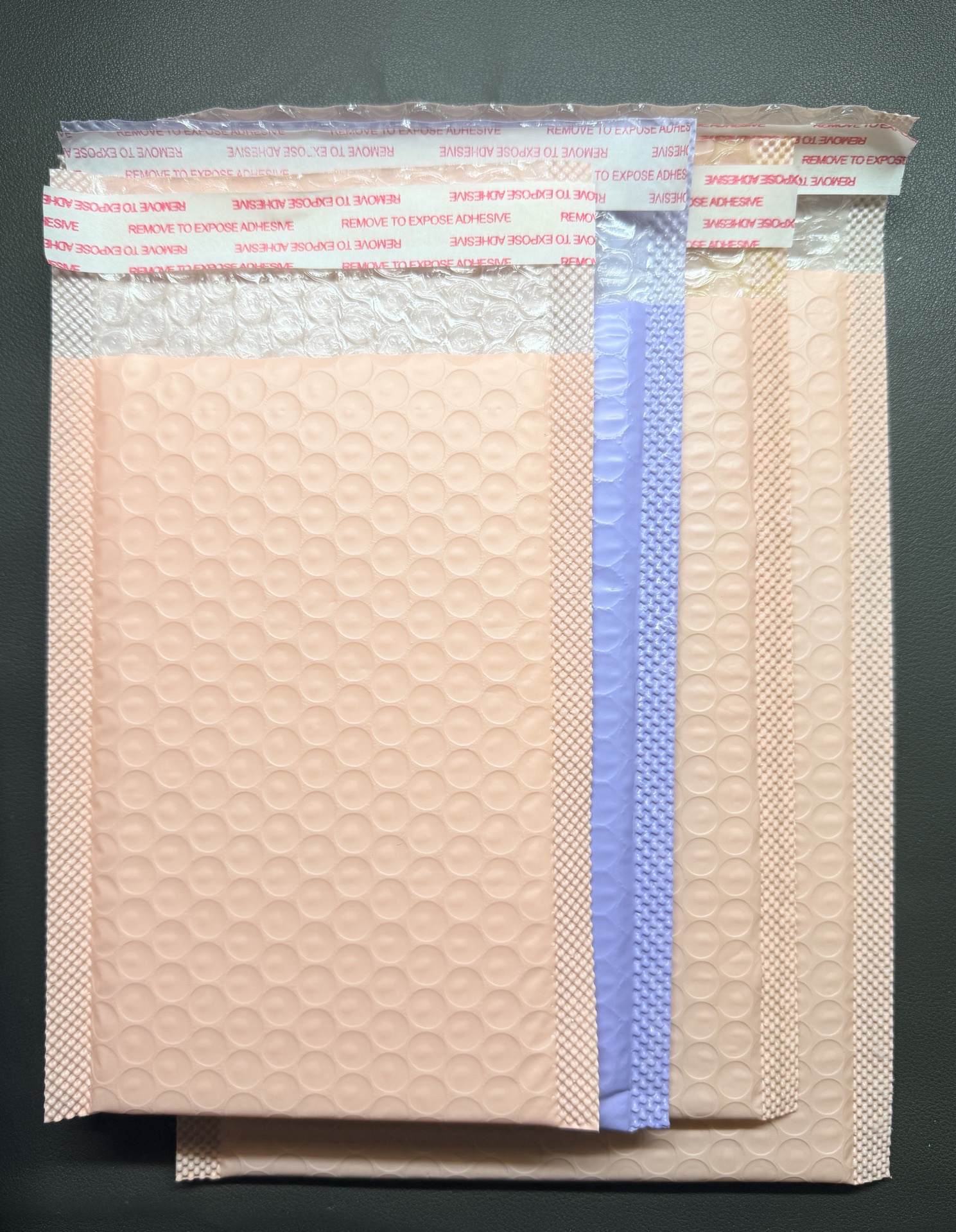 包材 自黏氣泡袋 單入 顏色隨機不挑