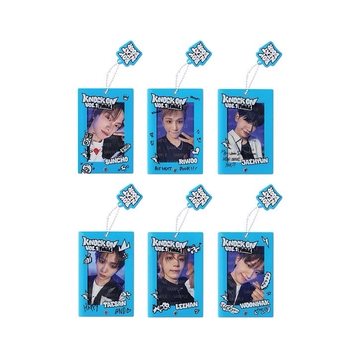 BND韓安壓克力卡套含卡 僅拆檢