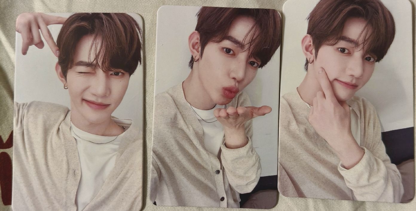 章昊3CE代言卡（3張不拆）