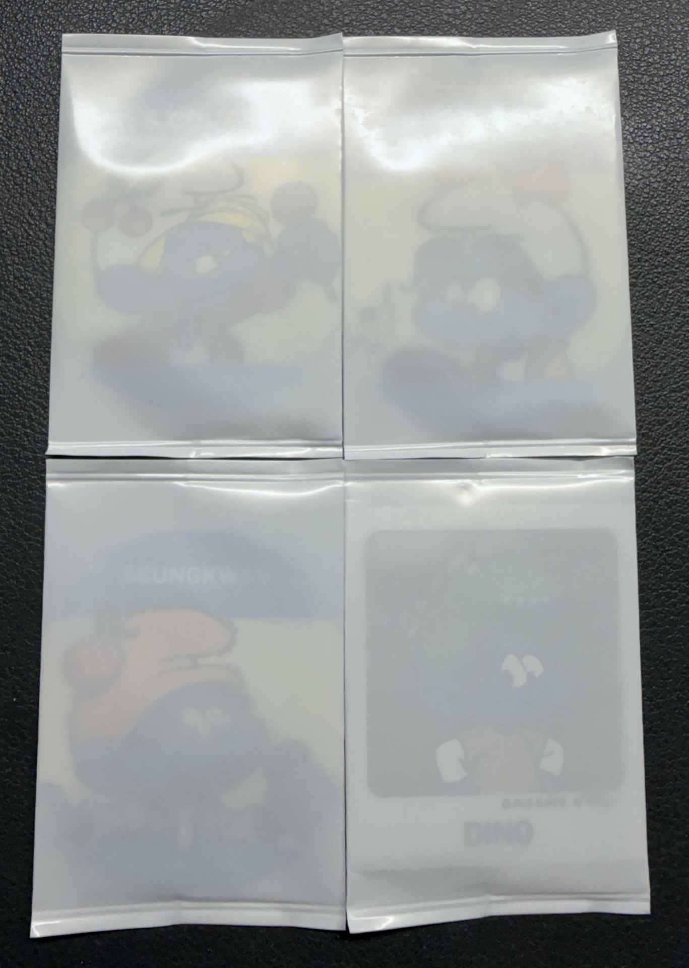 Seventeen 聯名 藍色小精靈 貼紙