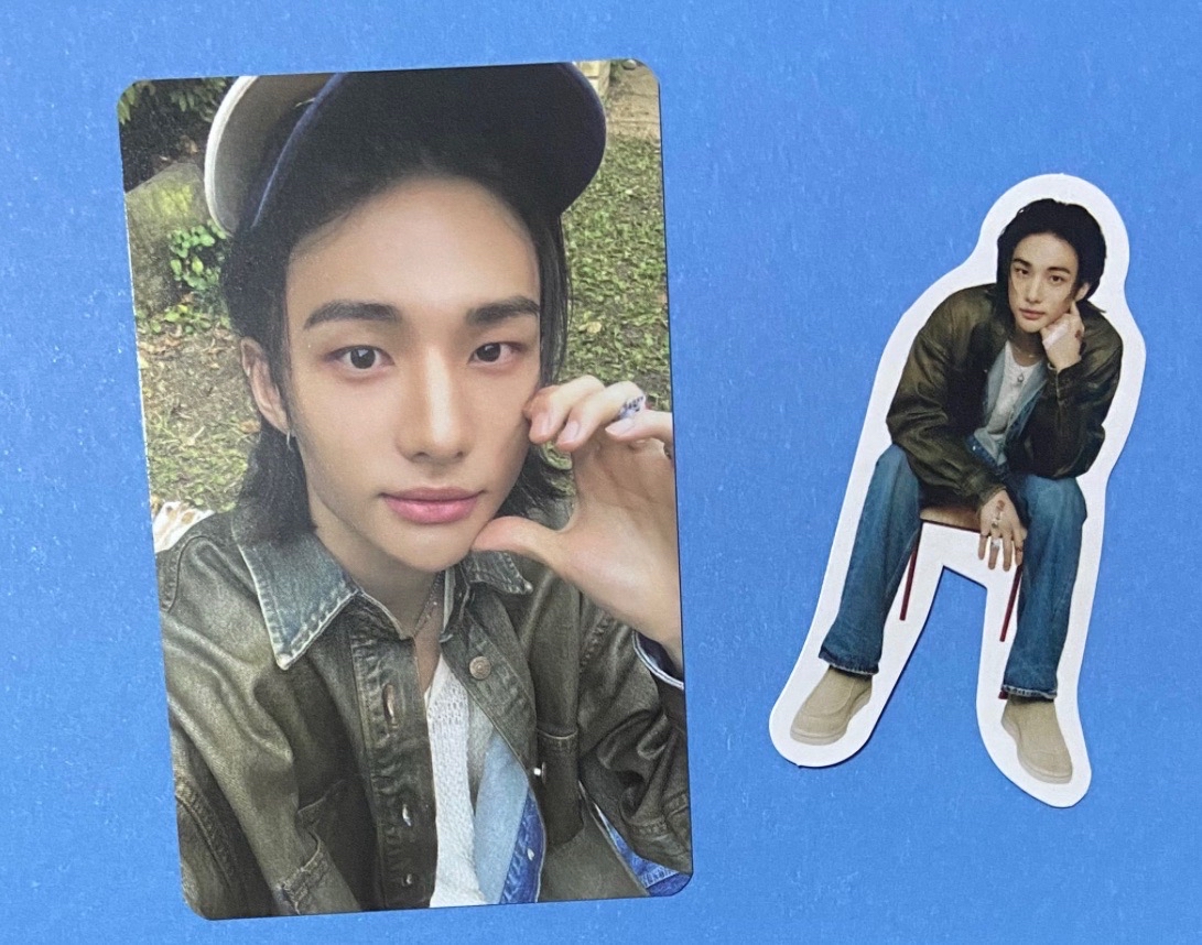 Stray Kids-4期會員小卡+貼紙 彬辰set