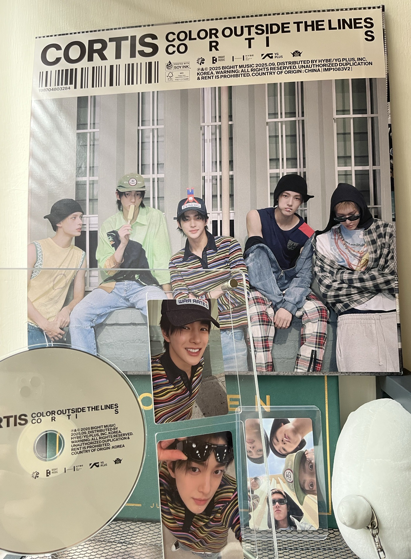 Cortis 黑膠小卡💿