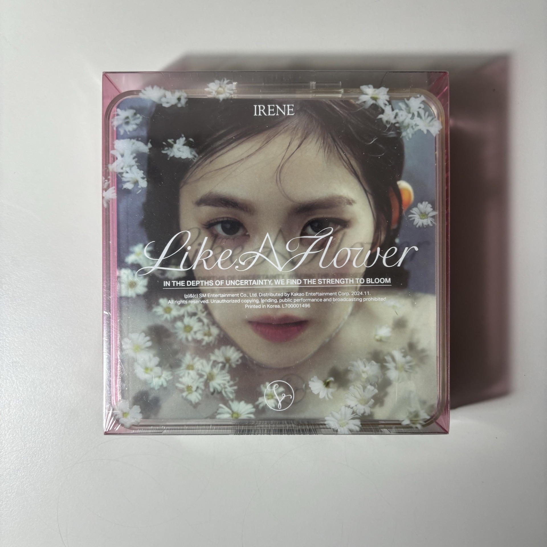 red velvet irene like a flower solo 專輯 未拆 小卡