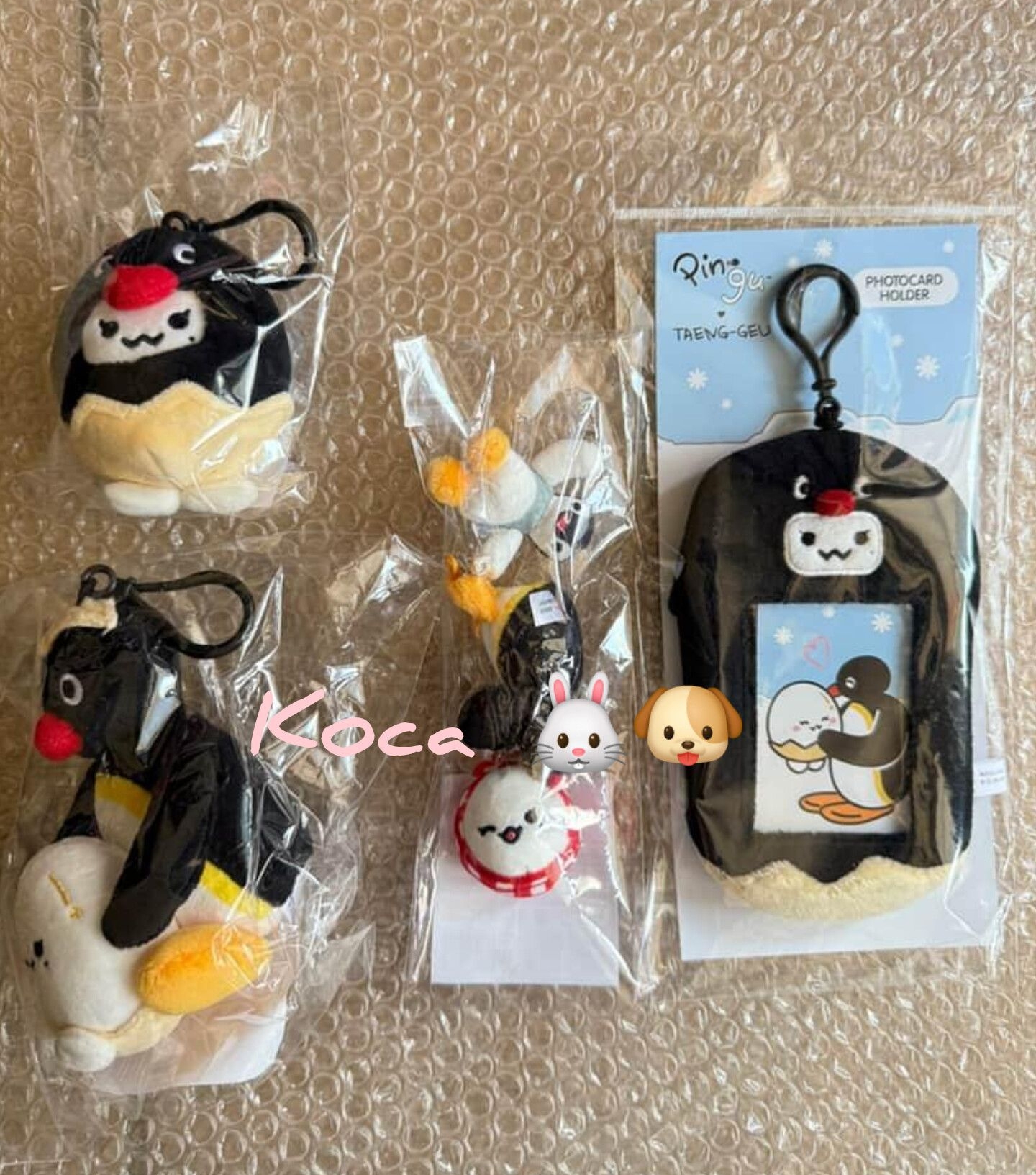 現貨 PINGU聯名快閃 吊娃 企鵝太蛋