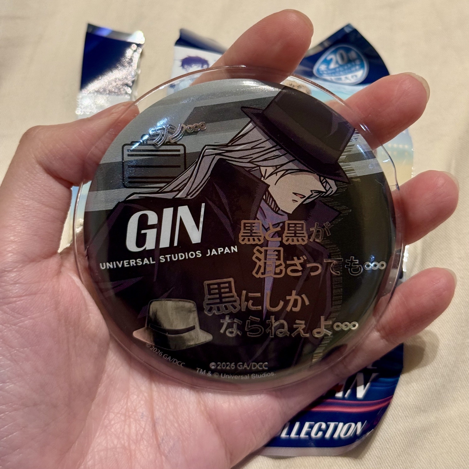 日本環球影城2026名偵探柯南徽章