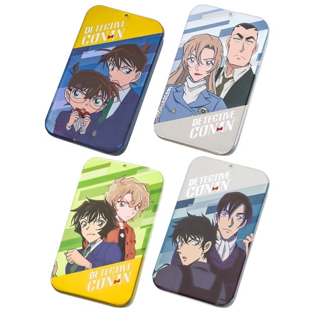 名偵探柯南食玩錠劑收納罐（Tablet Can Collection）