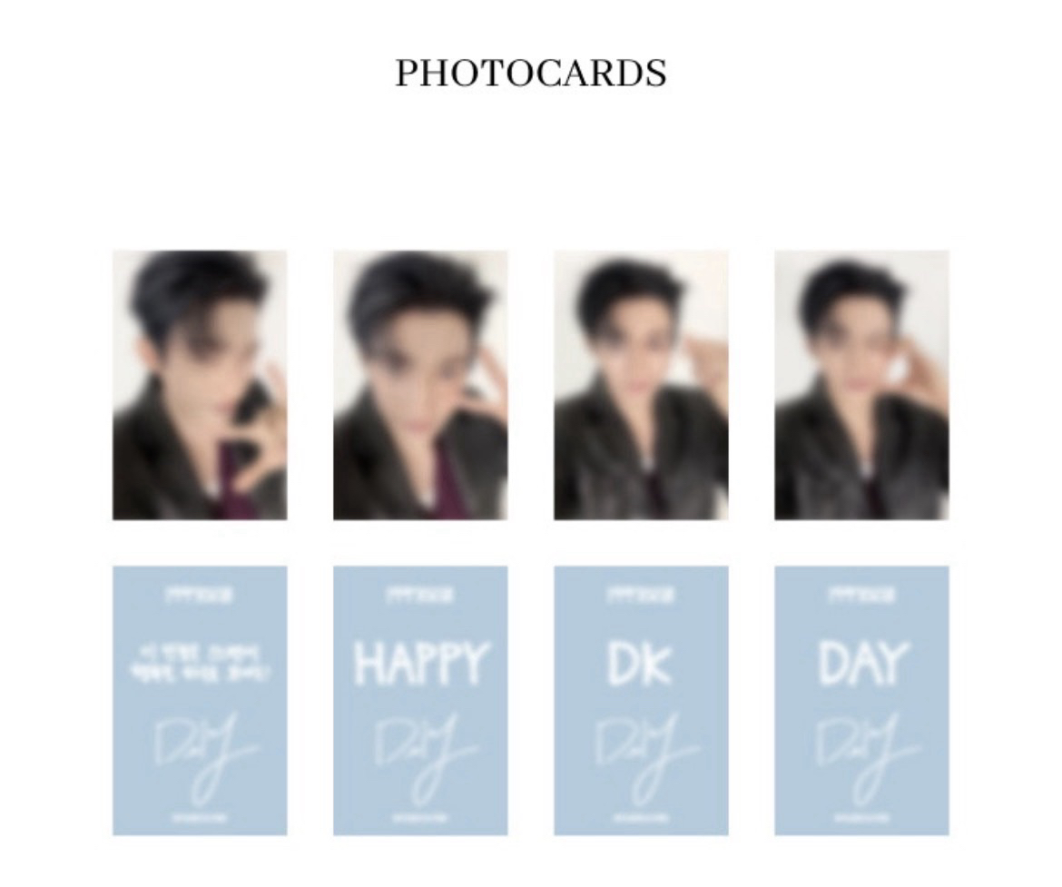 碩珉生日禮 小卡