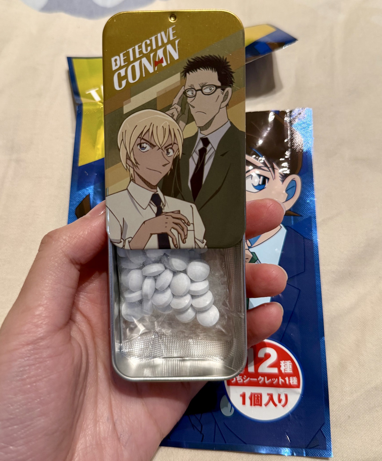 《名偵探柯南》聯名收藏糖果罐(Collectable Tablet Can Collection)