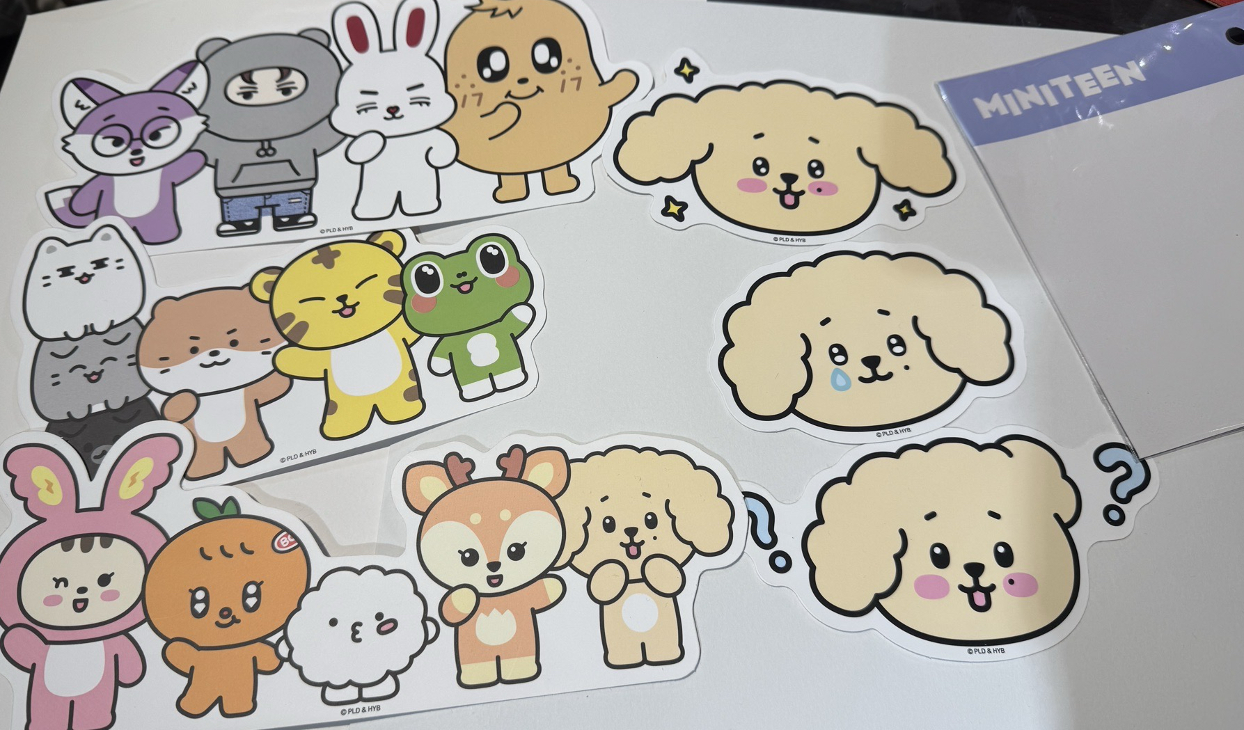 miniteen 貼紙組 DOA