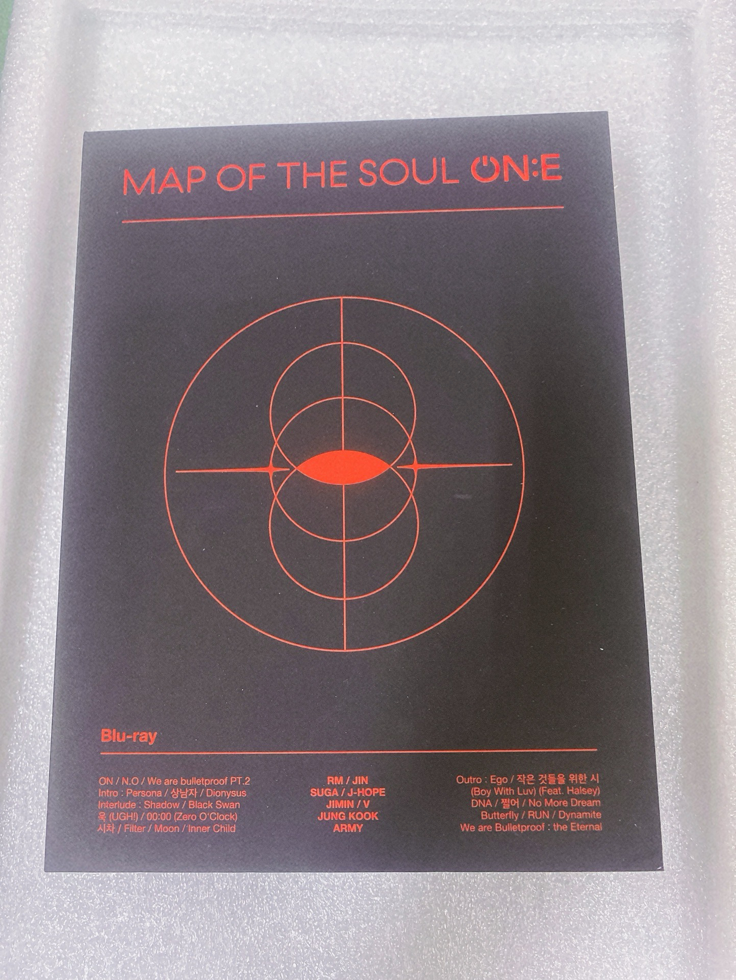 BTS ON:E 藍光空專