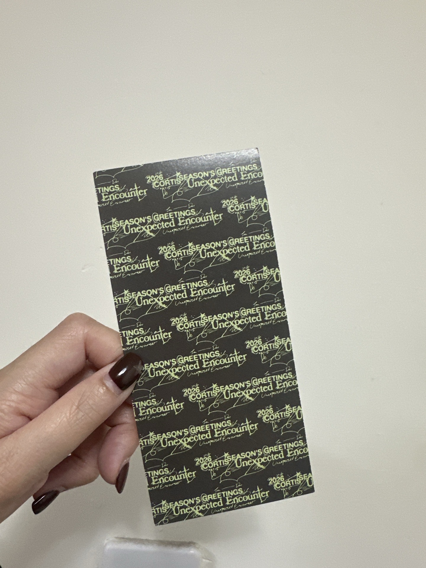 26年曆 年曆卡 手繪卡背