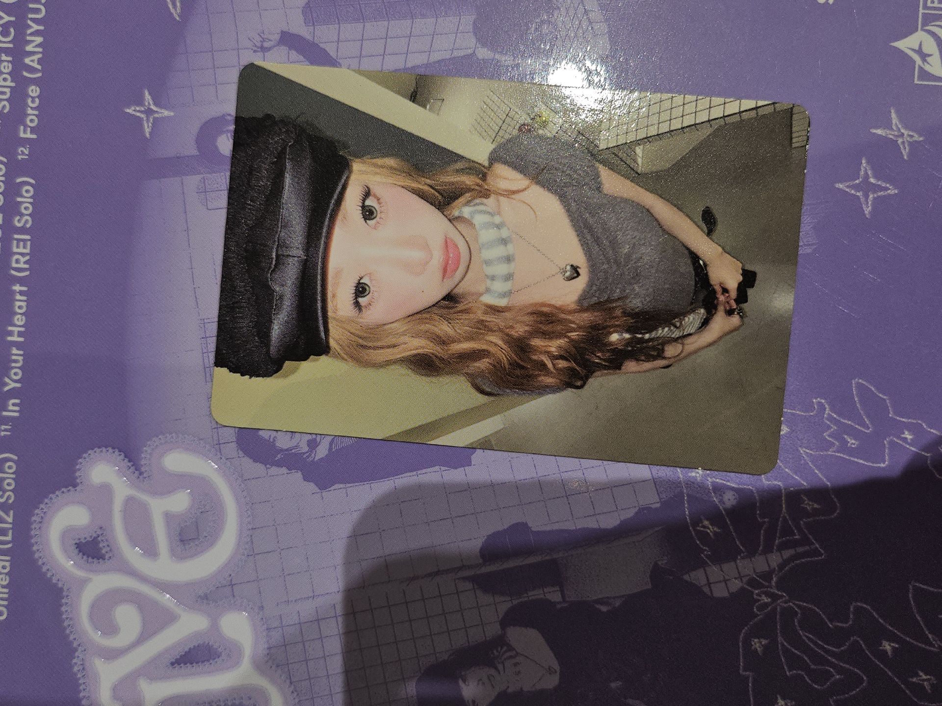 IVE REVIVE+ MUSIC KOREA MK1.0 REI 直井怜 預售特典小卡