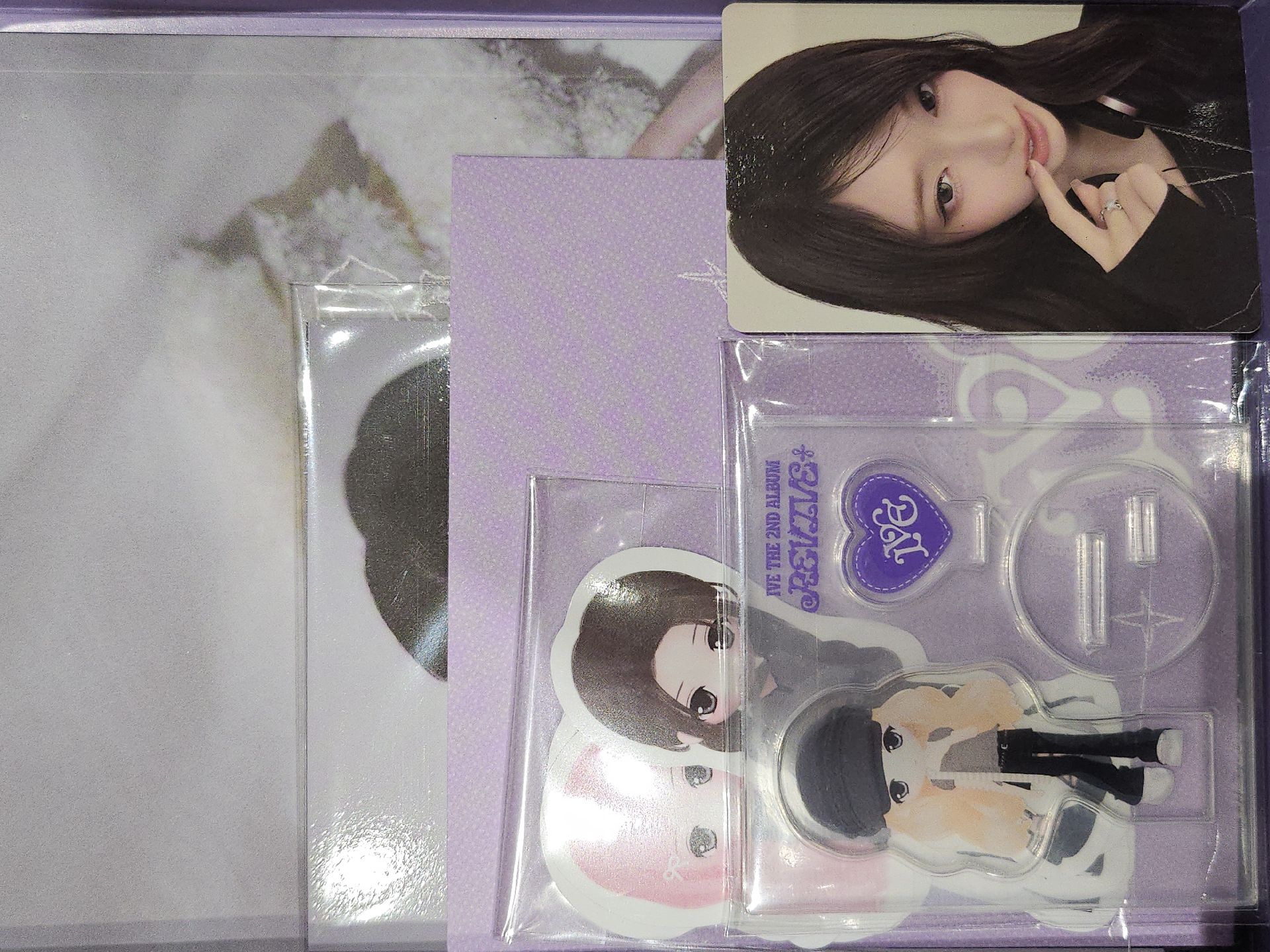 IVE REVIVE+ LOVED IVE REI 直井怜 立牌 LEESEO 李瑞 小卡 專卡