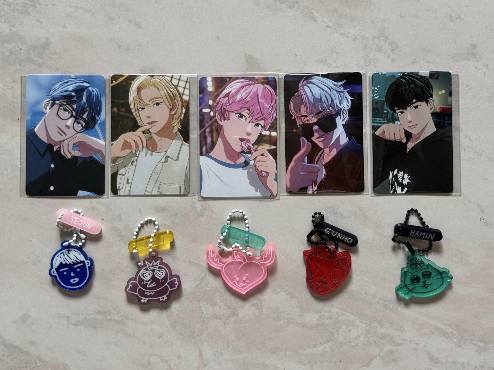 初代生日禮（小卡+吊飾）