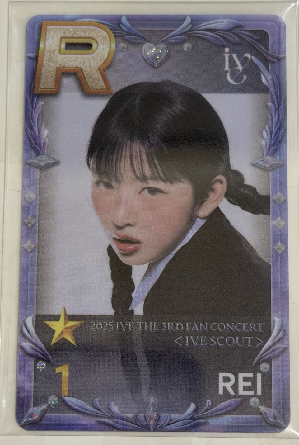 IVE SCOUT 飯咪 遊戲卡 怜