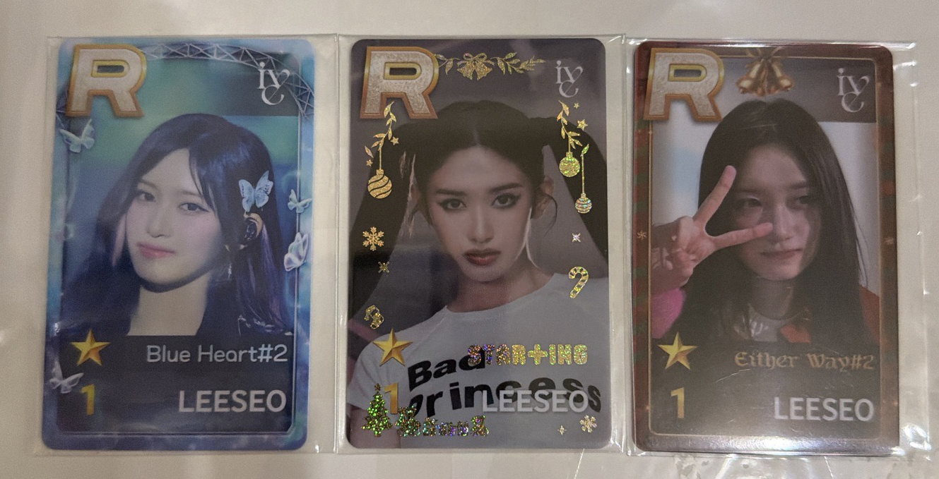 聖誕遊戲卡 瑞 3張