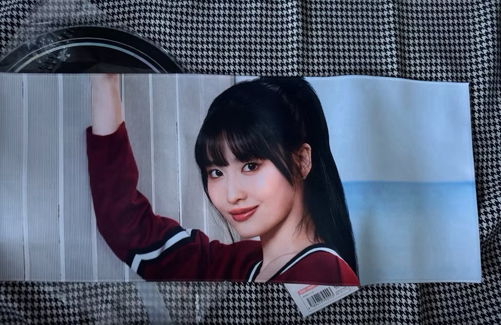 （整圖出 紙箱寄出）twice momo 手幅 大扇 lovelys 