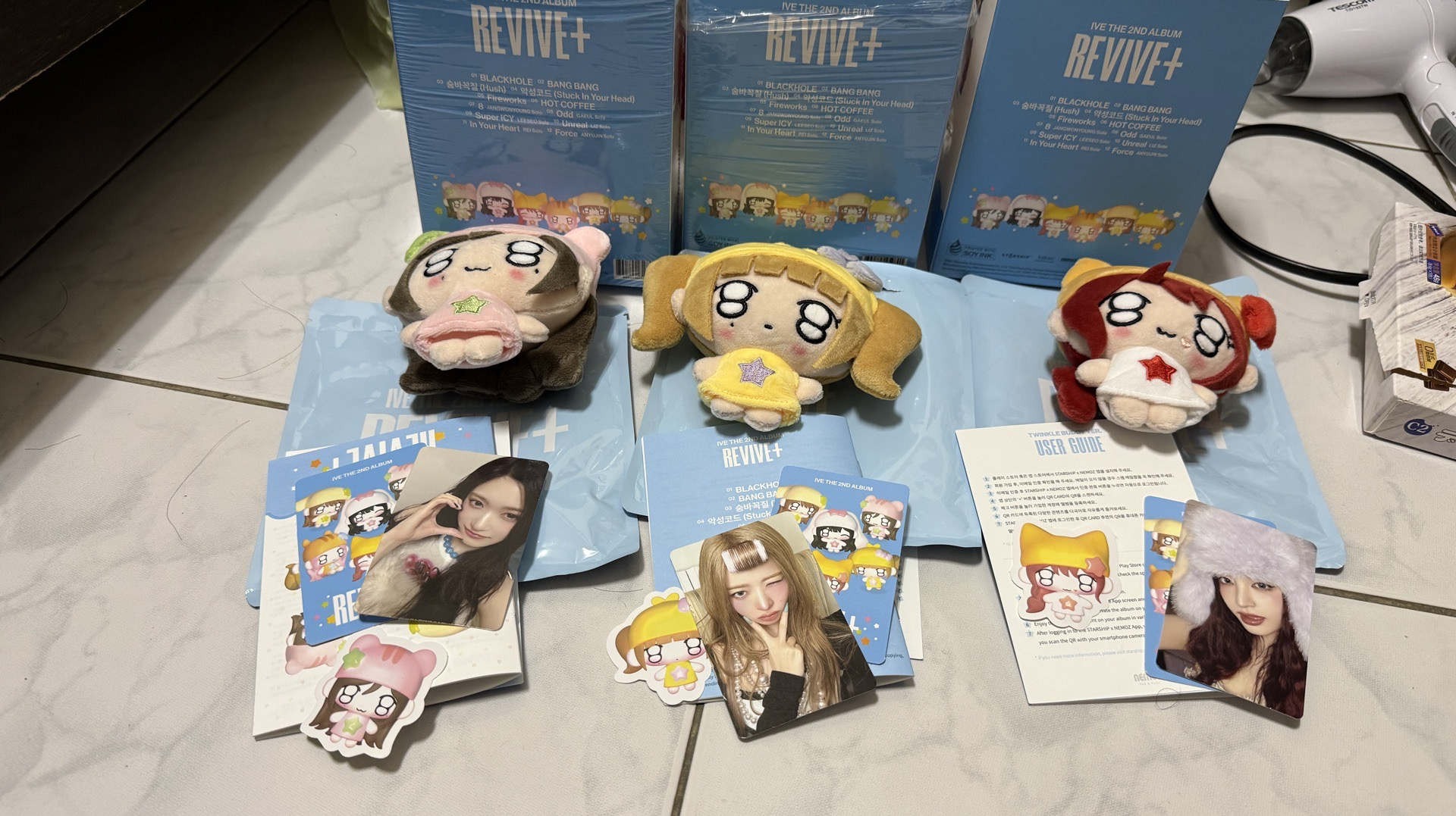 IVE娃專 伶+瑞+栗 三隻合售