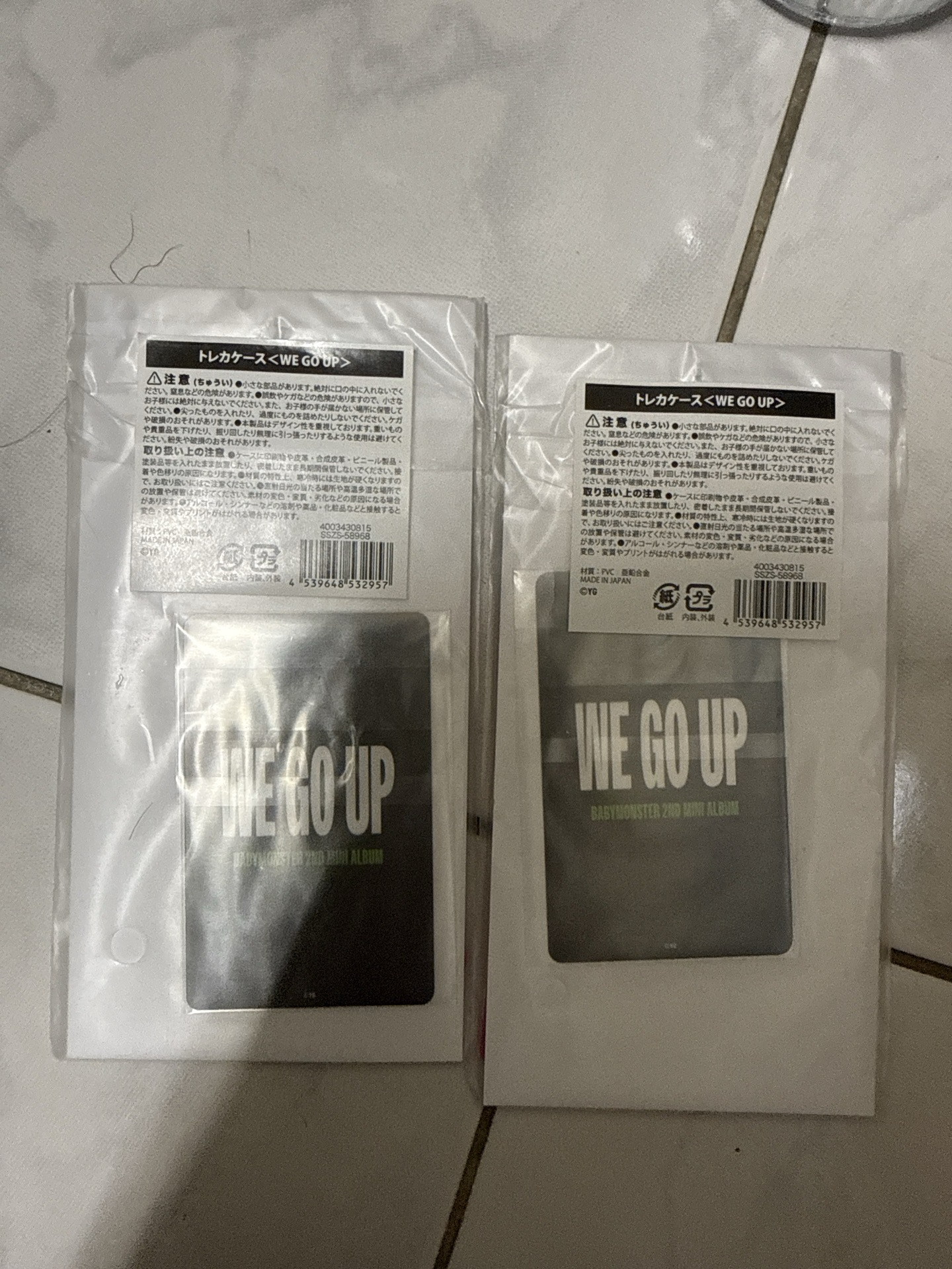 日本快閃店 we go up卡套組 全新未拆 小卡也未拆