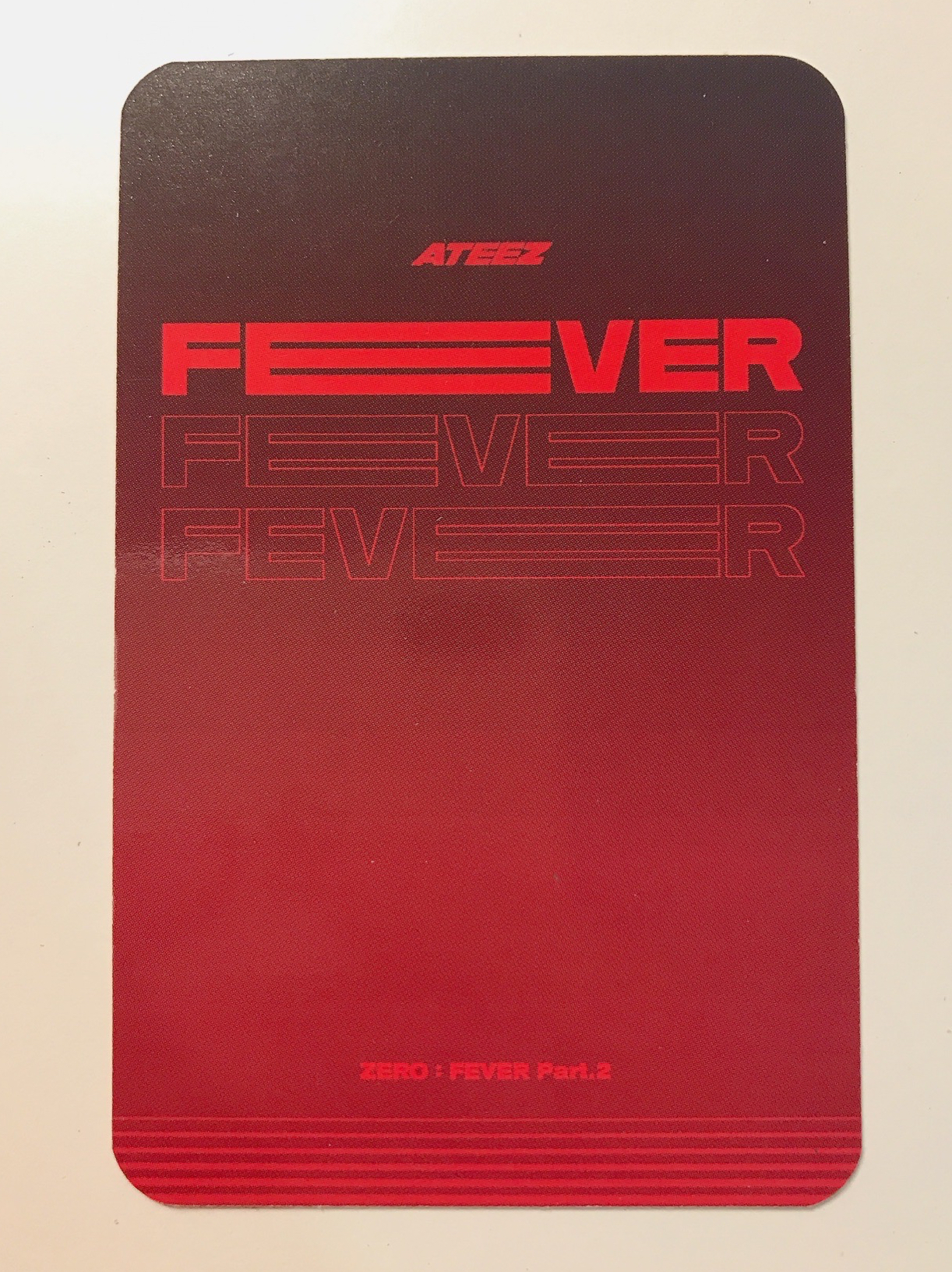 丁潤浩 Fever pt.2 JM 簽售卡