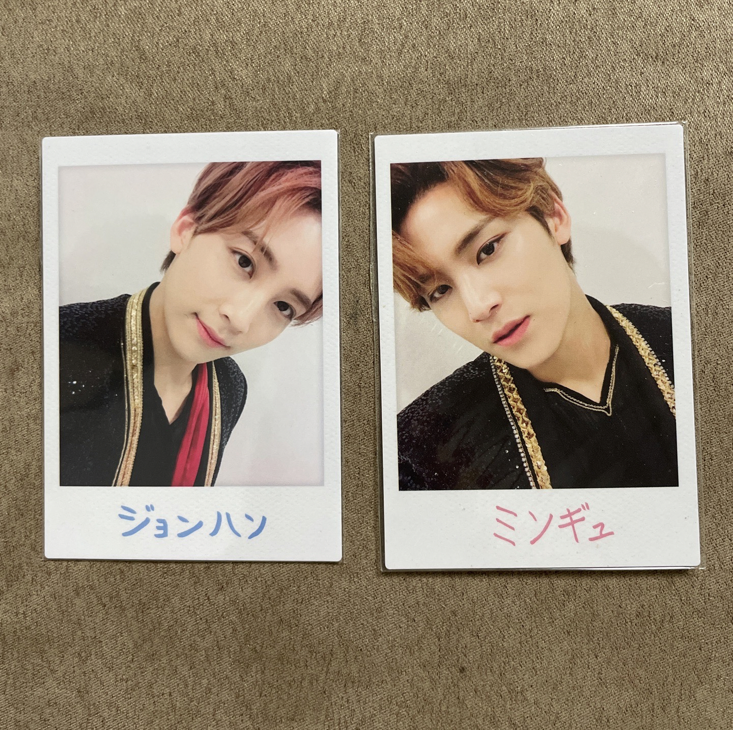 seventeen 2018珉奎淨漢日巡小卡